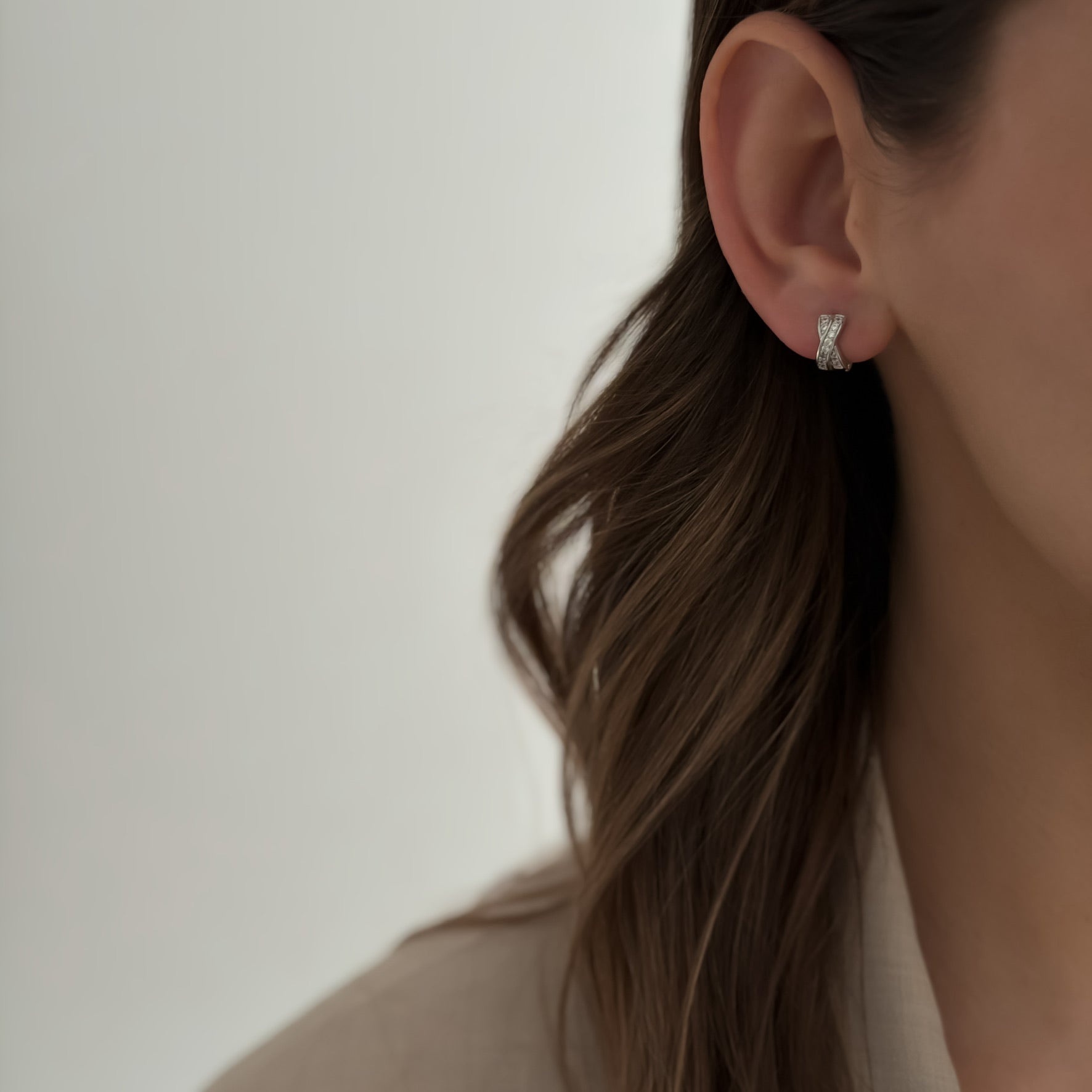 Bethany Hoops [Silver]