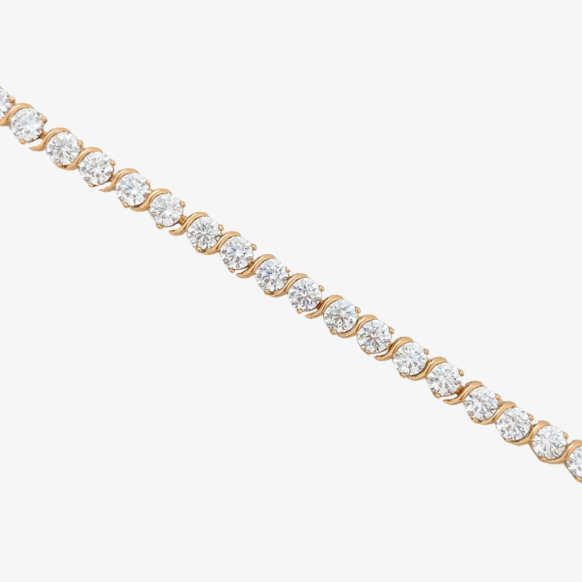 Tied Tennis Bracelet