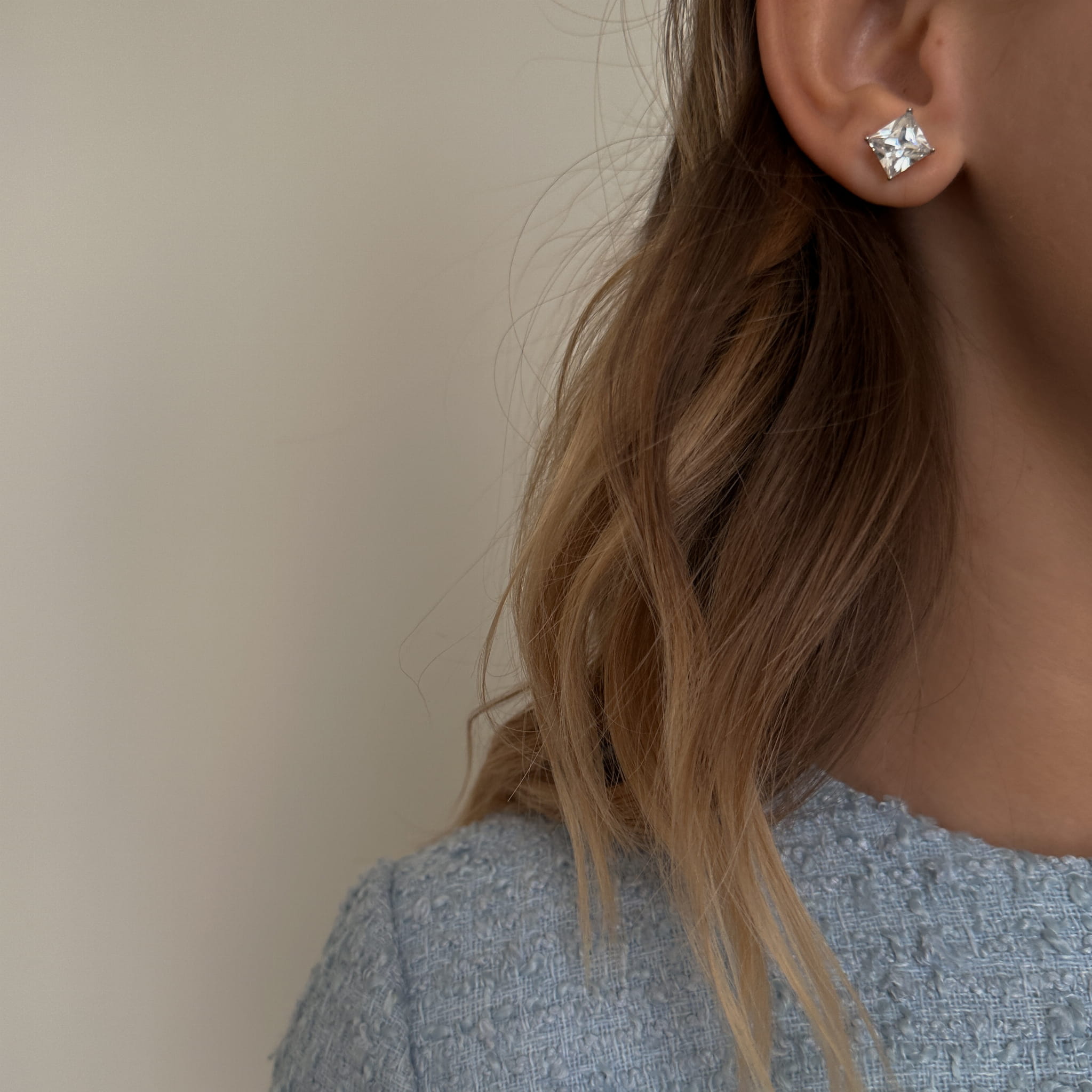 Carat Studs [Silver]