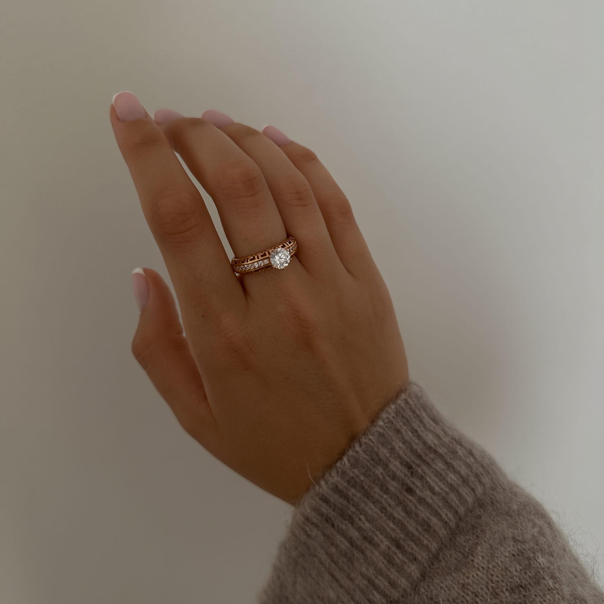 Greek Diamond Ring