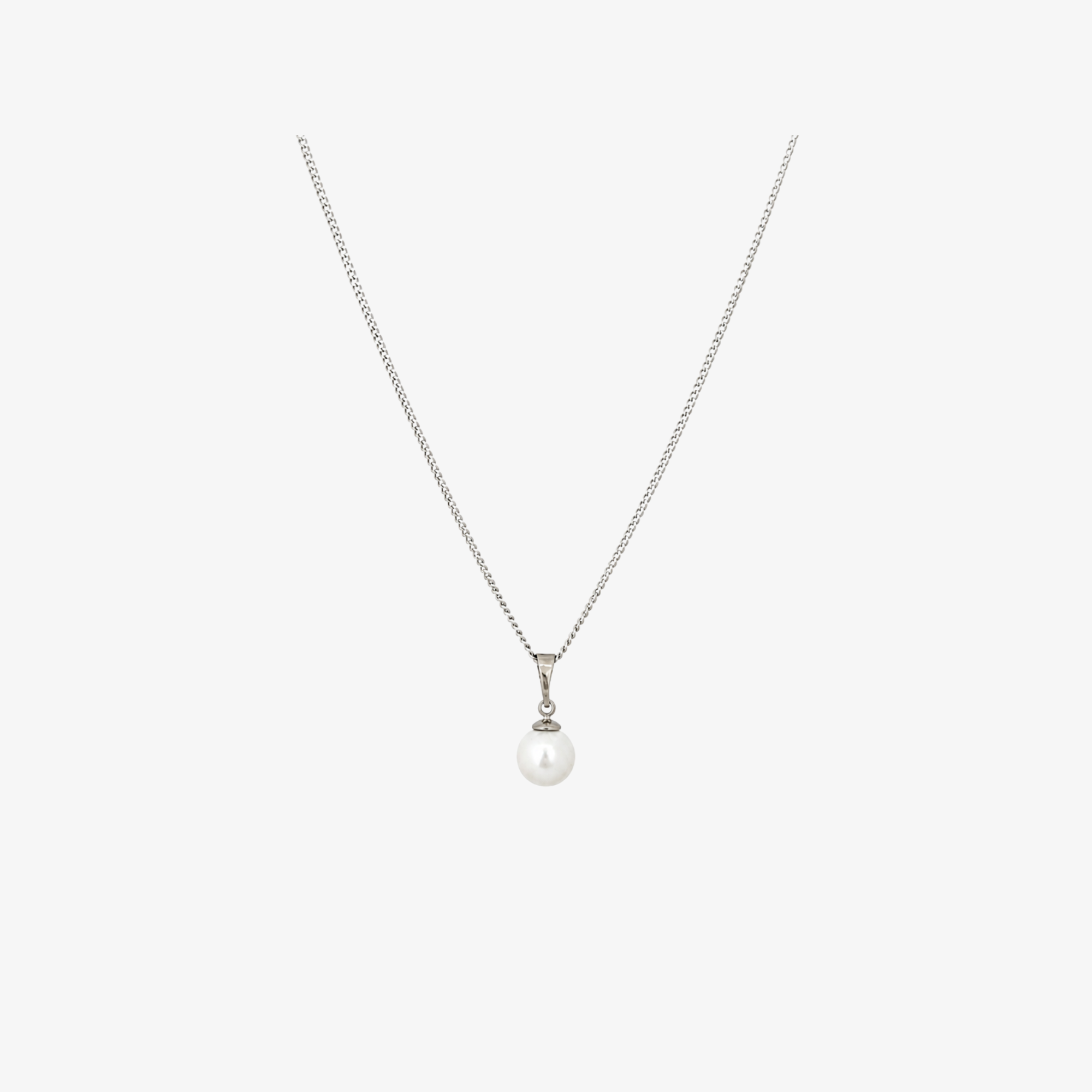 Pearl Necklace [Silver]