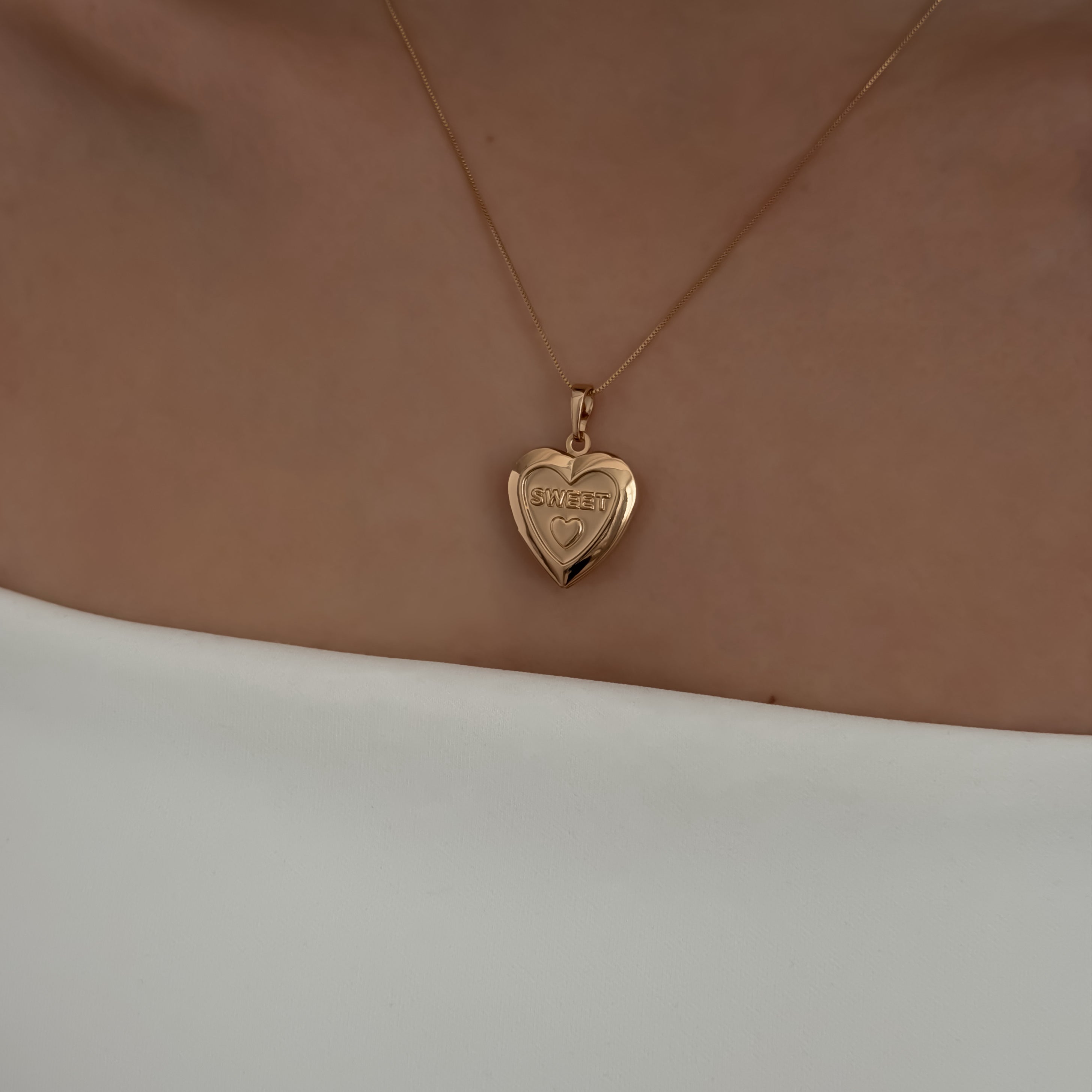 Sweet Locket Necklace