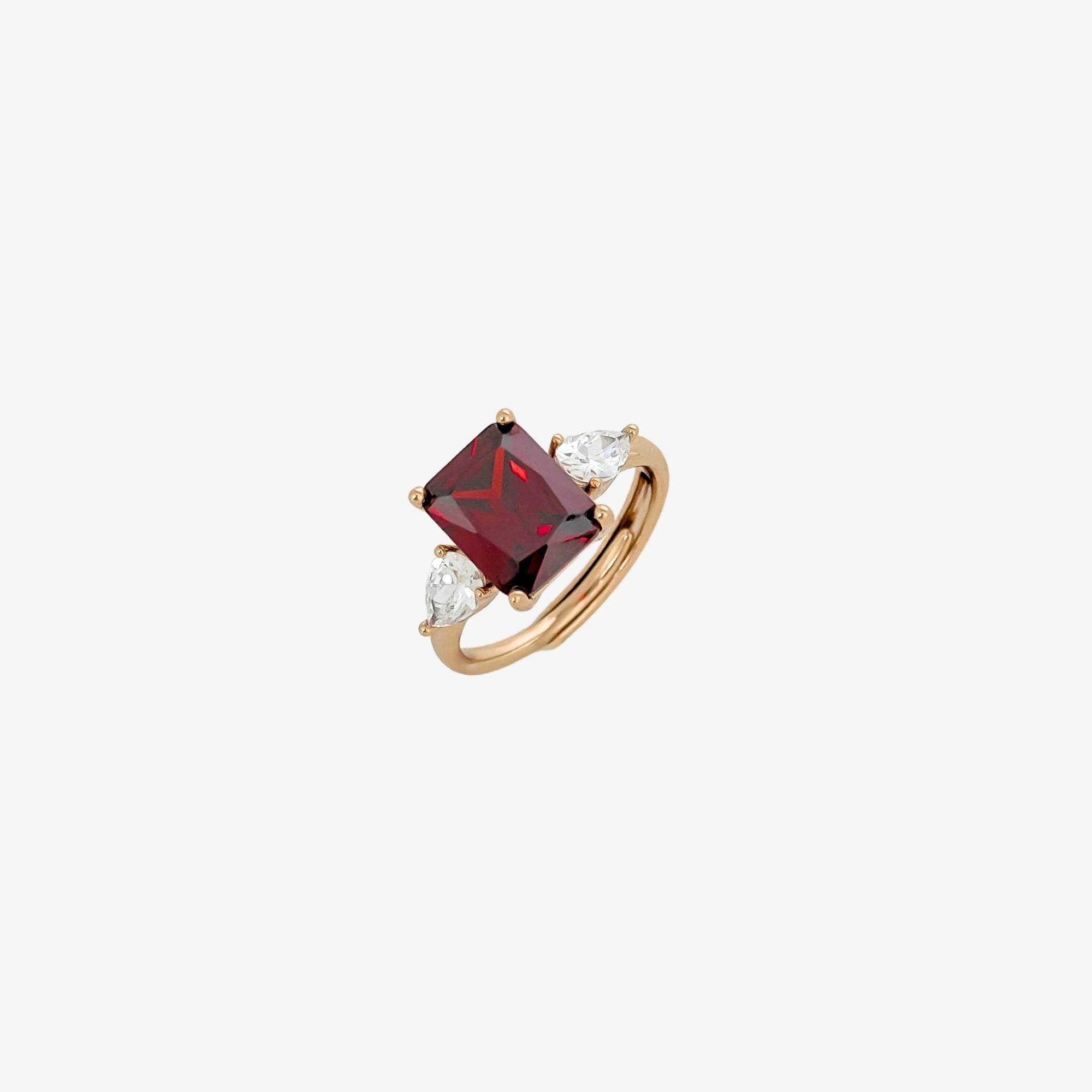 Winged Ruby Ring