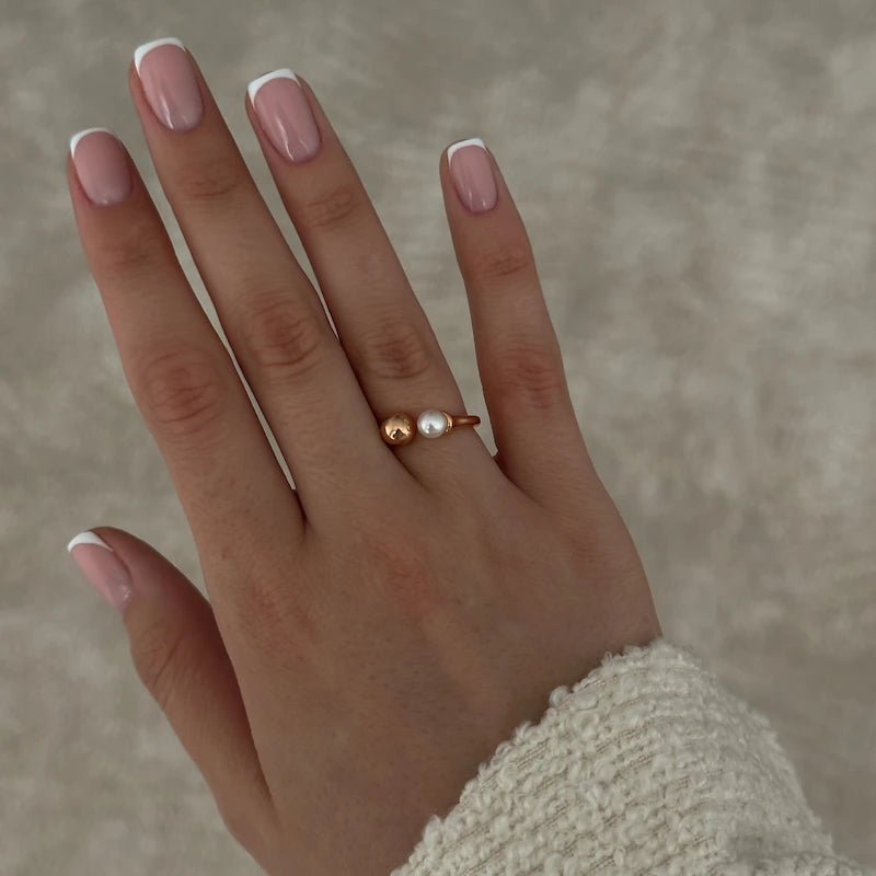 Pearl Drop Ring