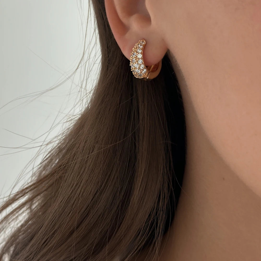 Sharon Sparkle Hoops