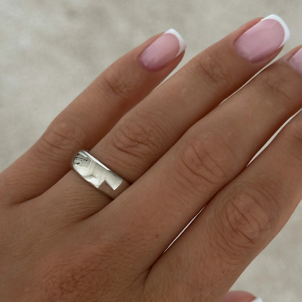 Thick Band [Silver]