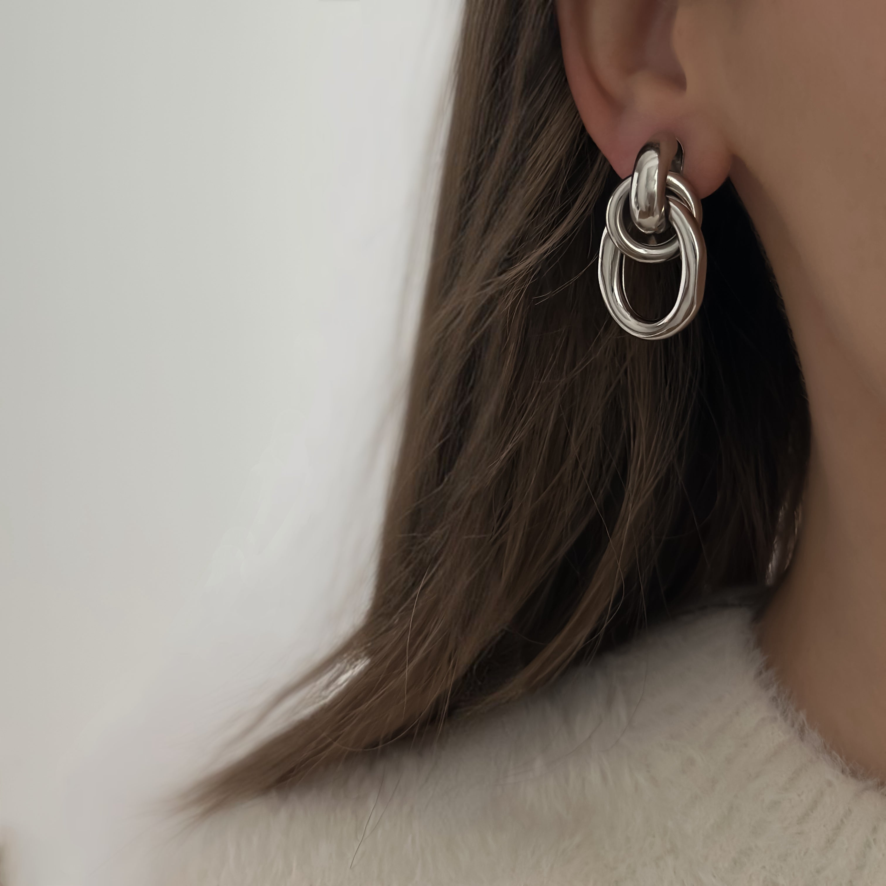 Alternative Maxi Studs [Silver]