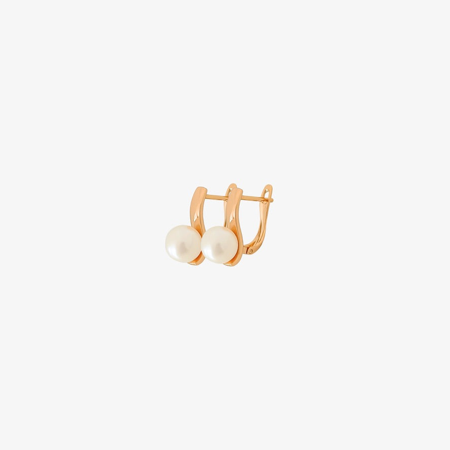 Ariella Pearl Hoops