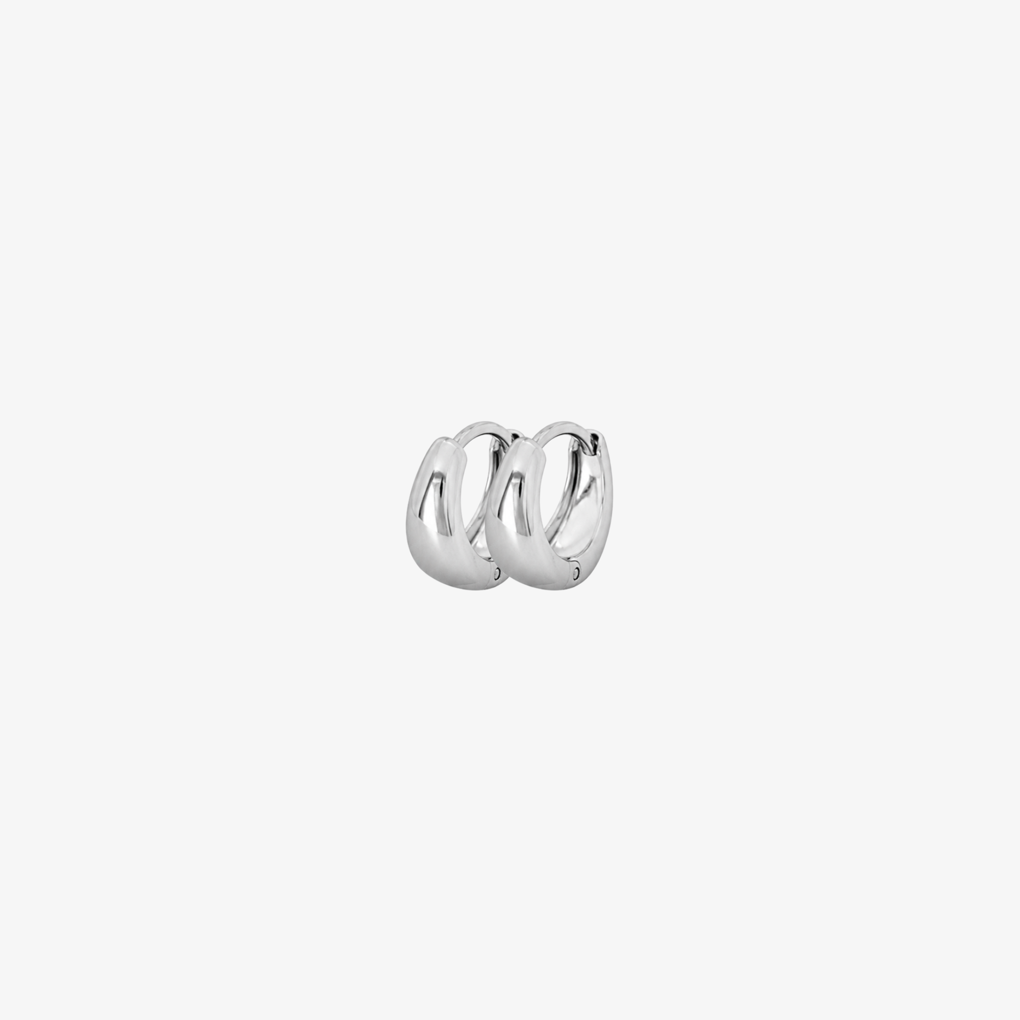Mini Sharon Hoops [Silver]
