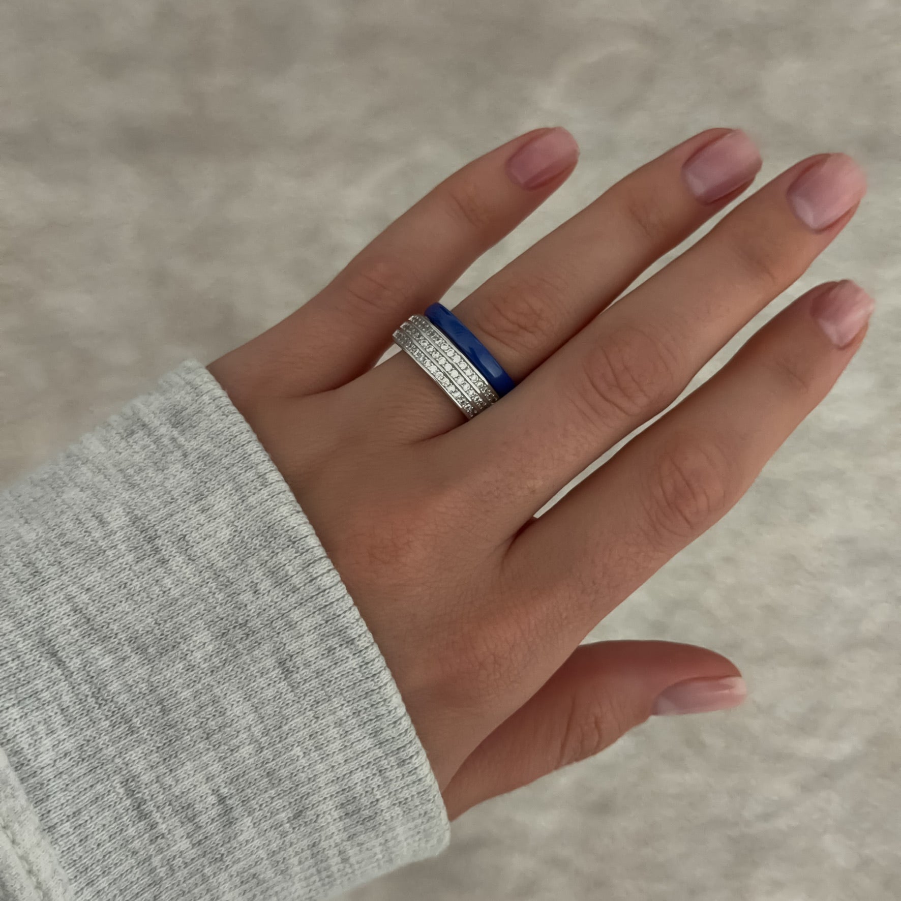Ceramic Navy Band