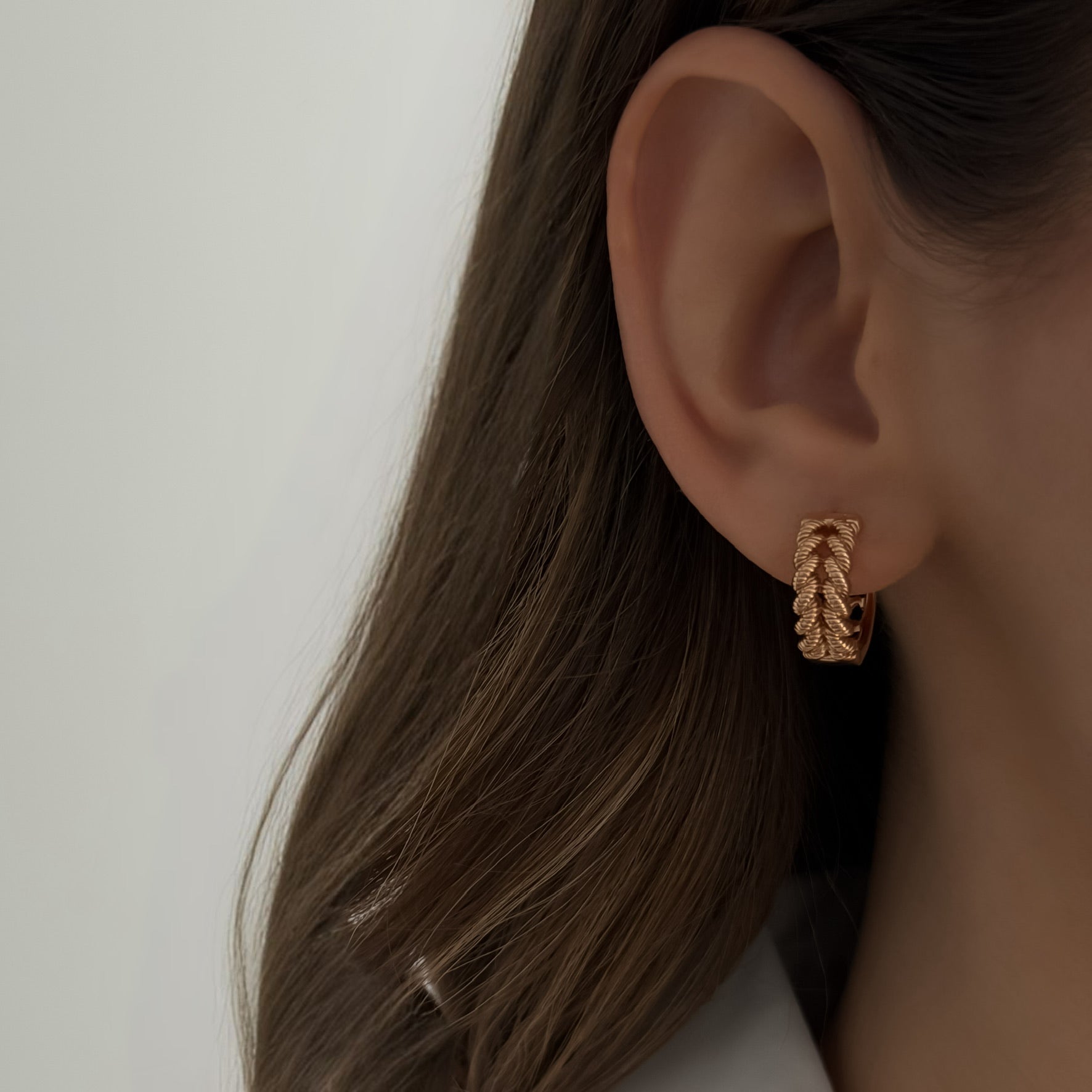 Nerina Braided Hoops