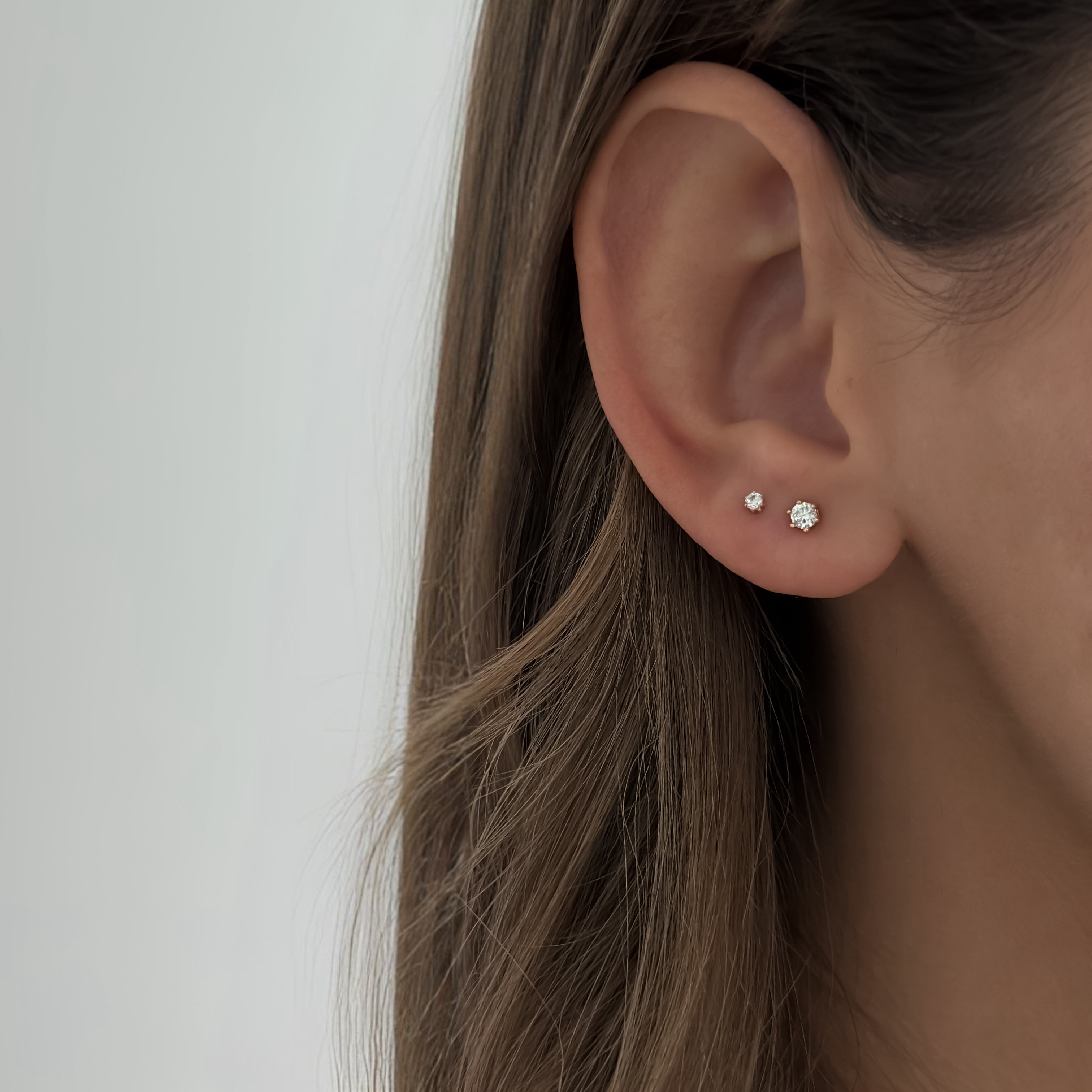Mini Crystal Studs (szt)
