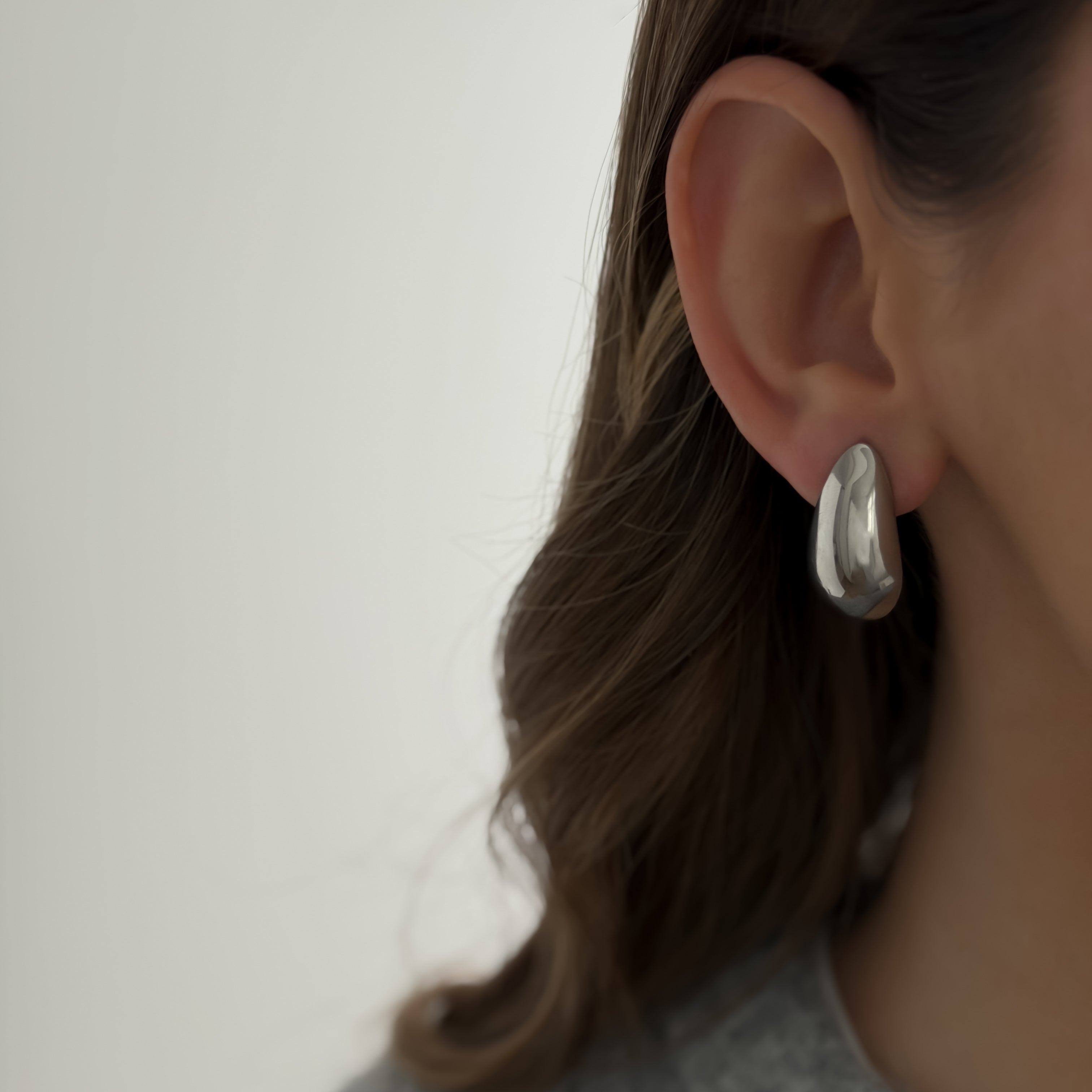 Luna Studs SS [Silver]