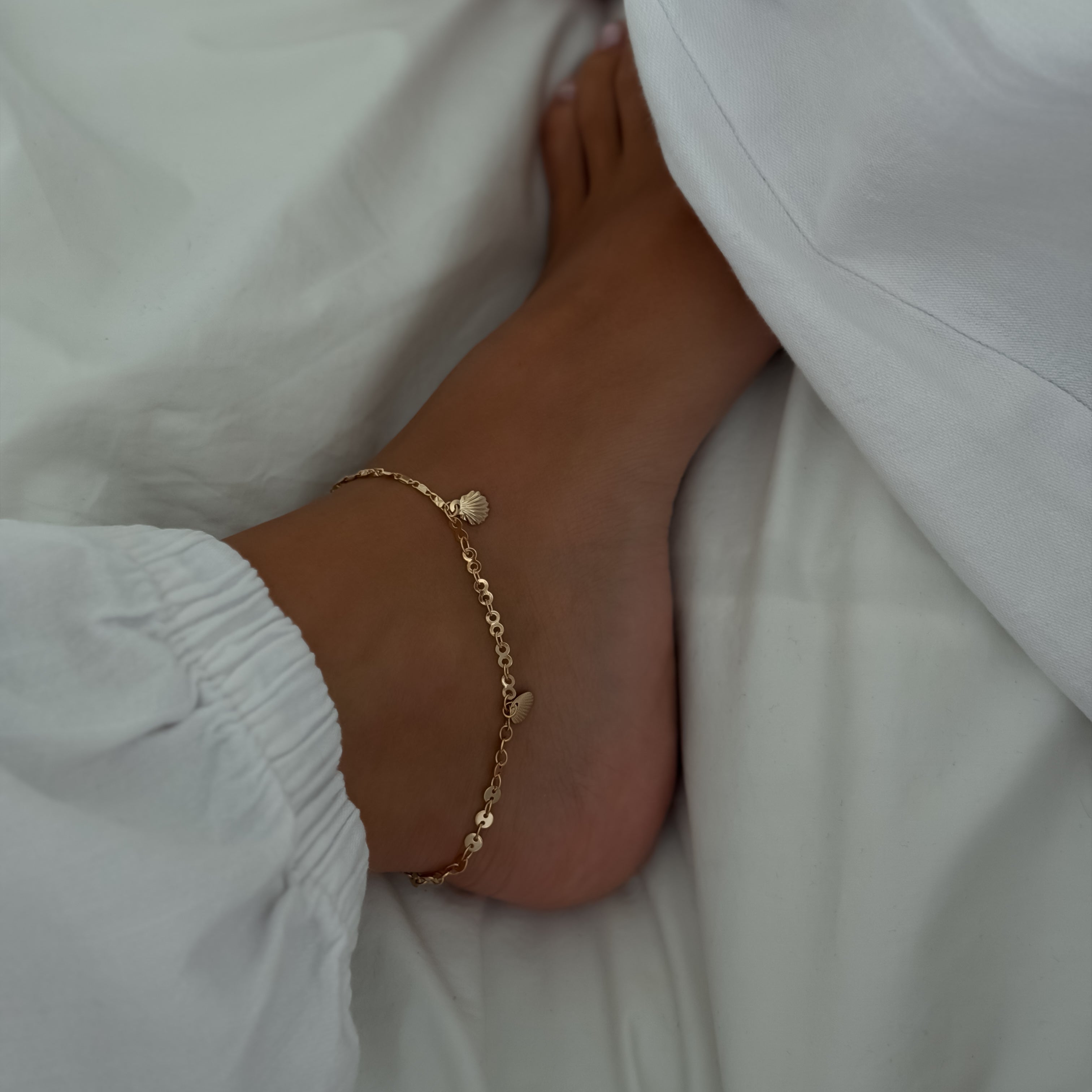 Shell Charms Anklet