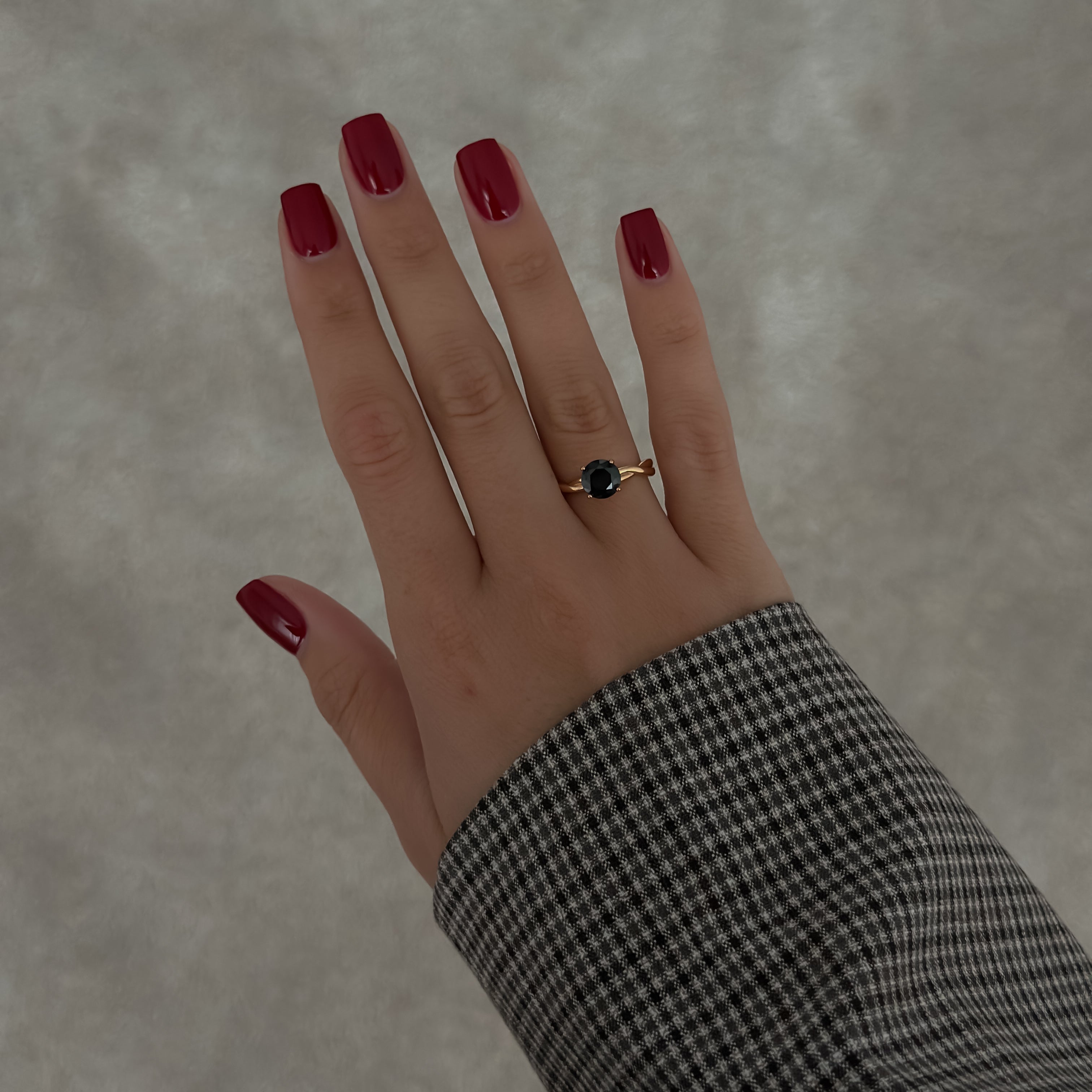 Black Diamond Ring