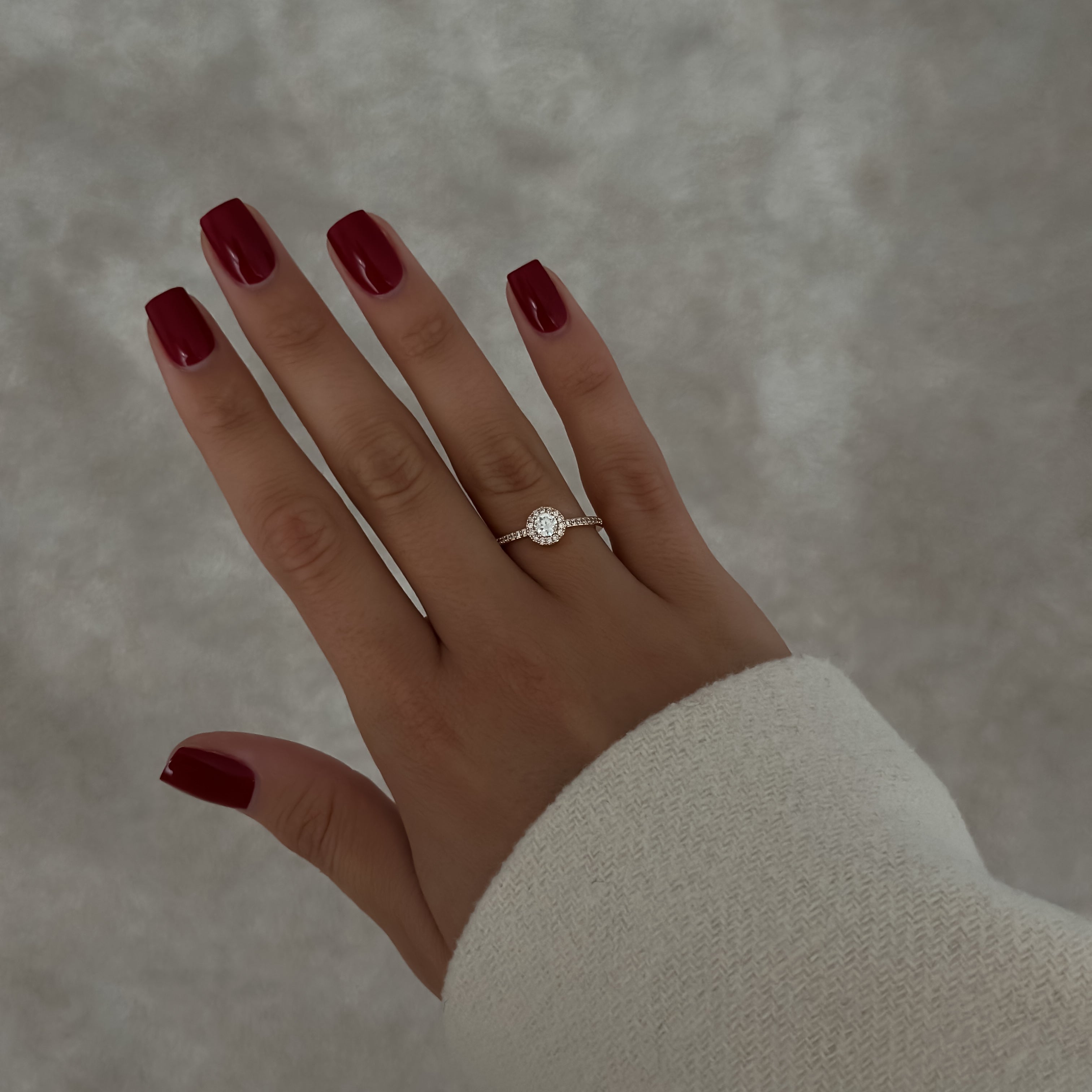Rosette Dainty Ring