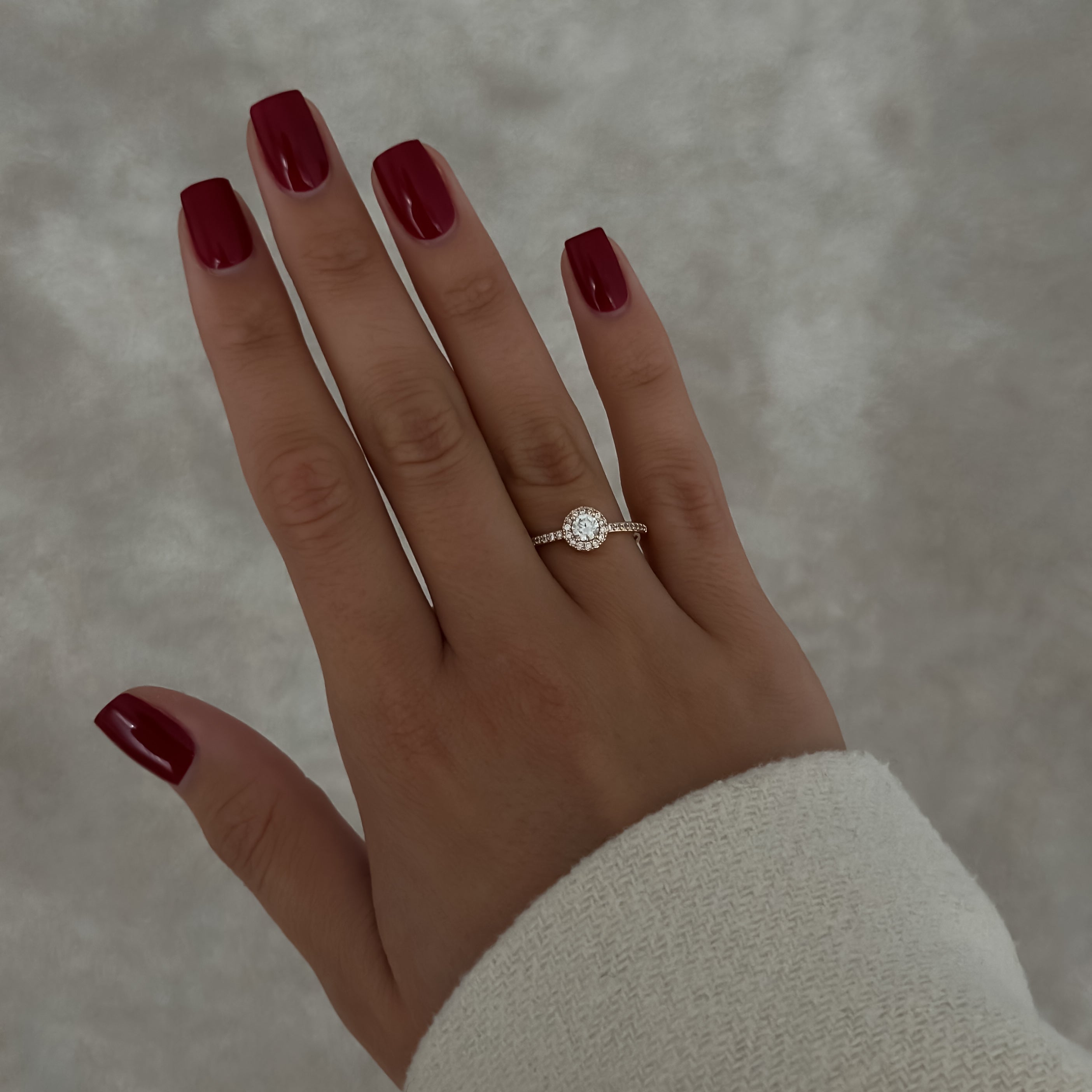 Rosette Dainty Ring