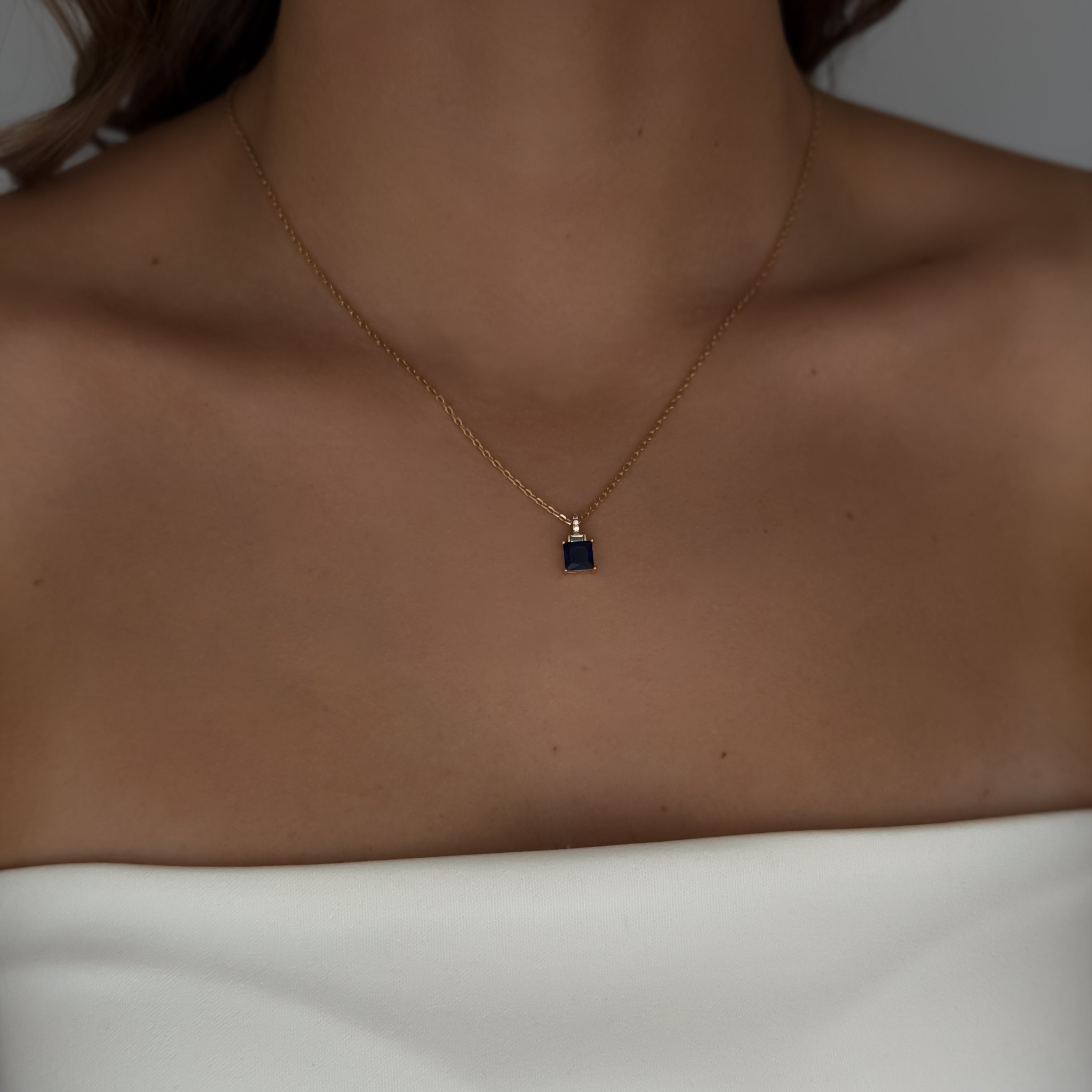 Sapphire Carat Necklace