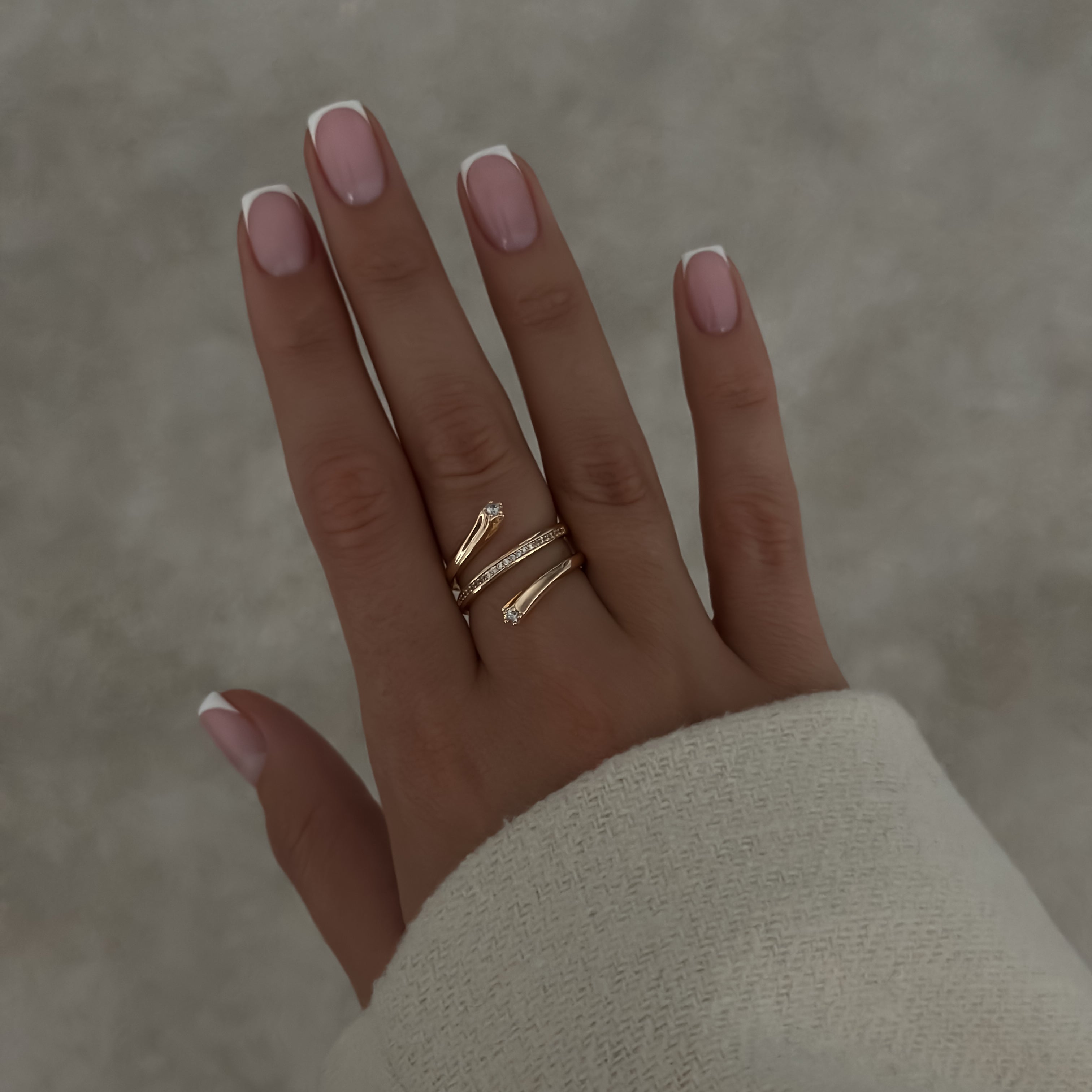 Stargaze Triple Ring