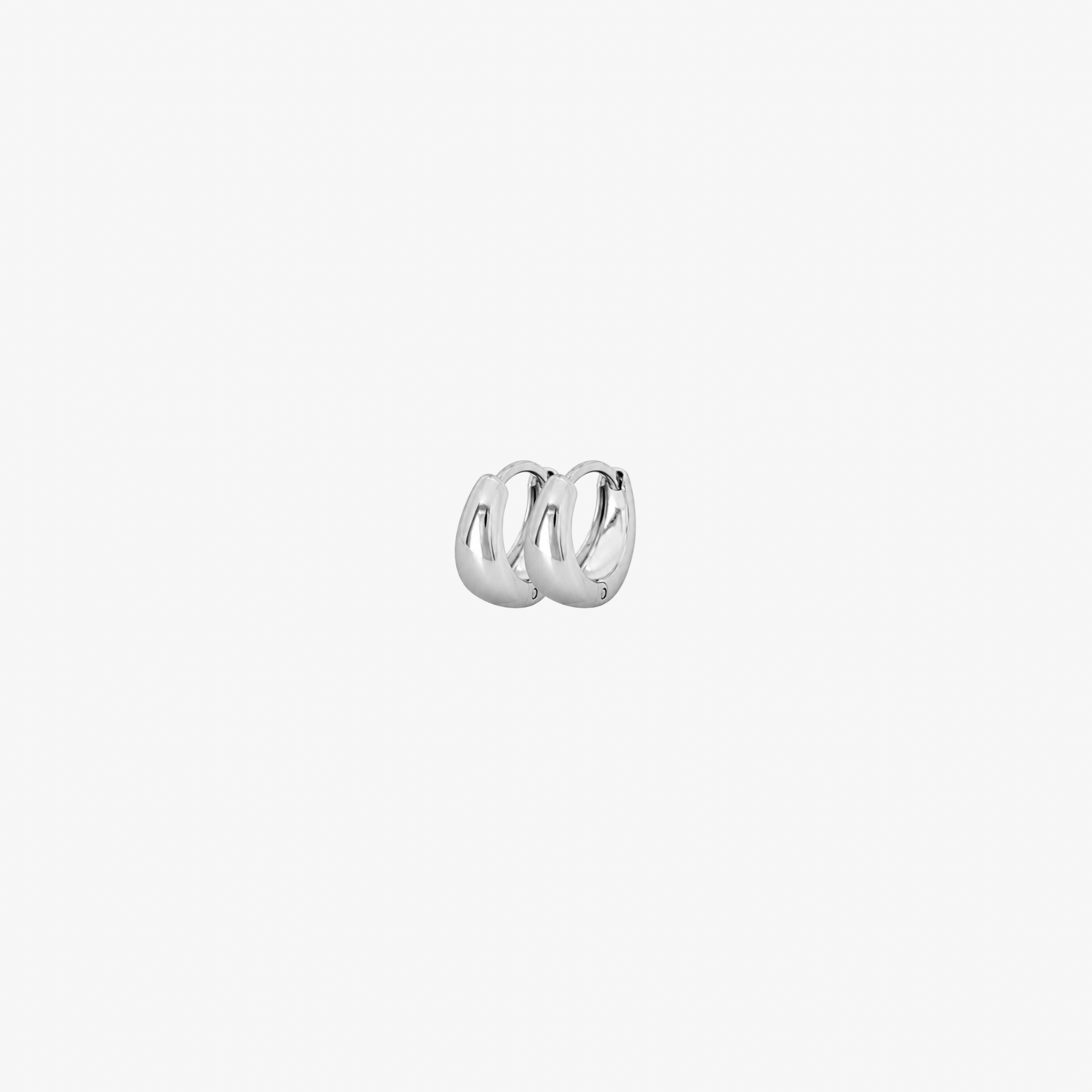 Mini Sharon Hoops [Silver]