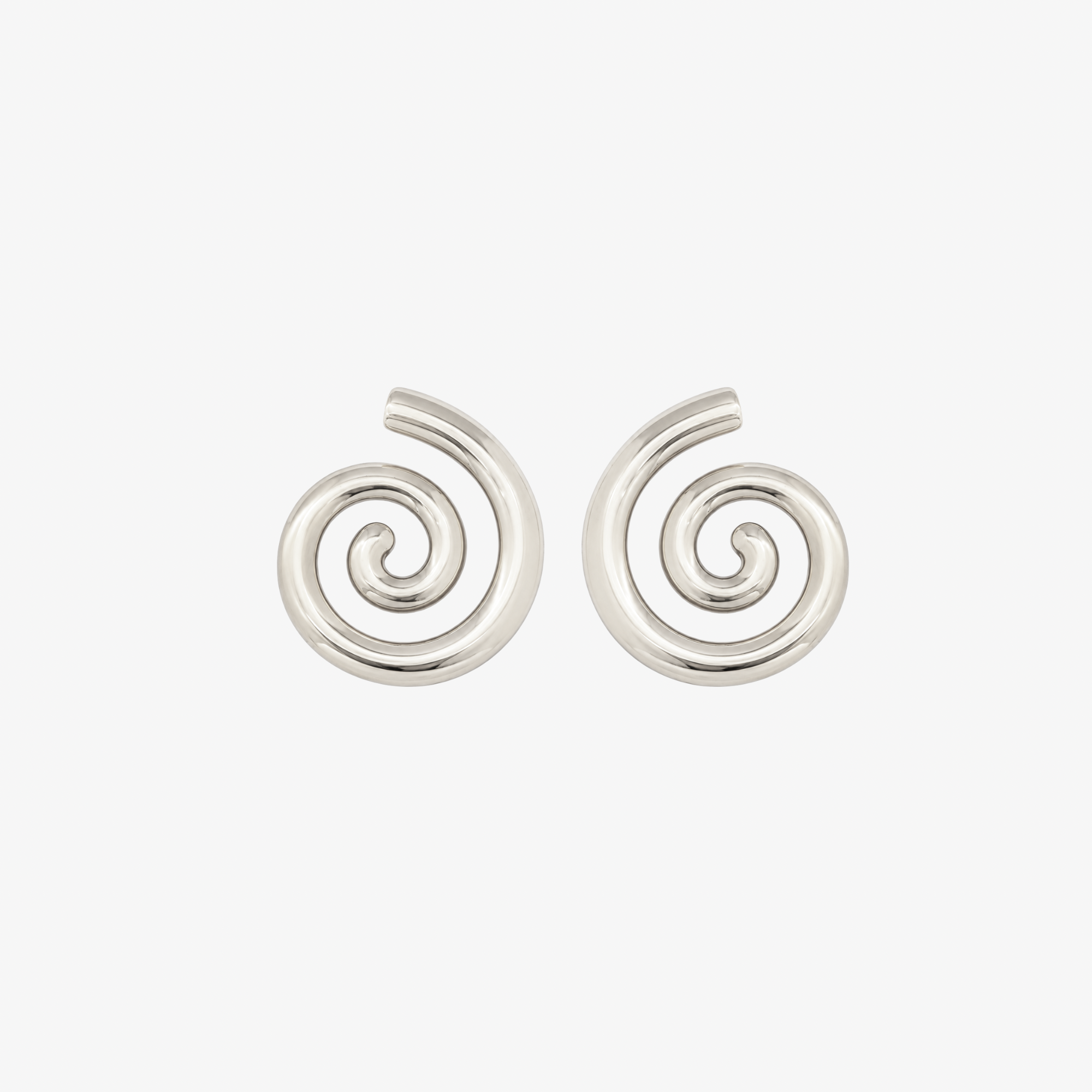 Spiral Studs SS [Silver]