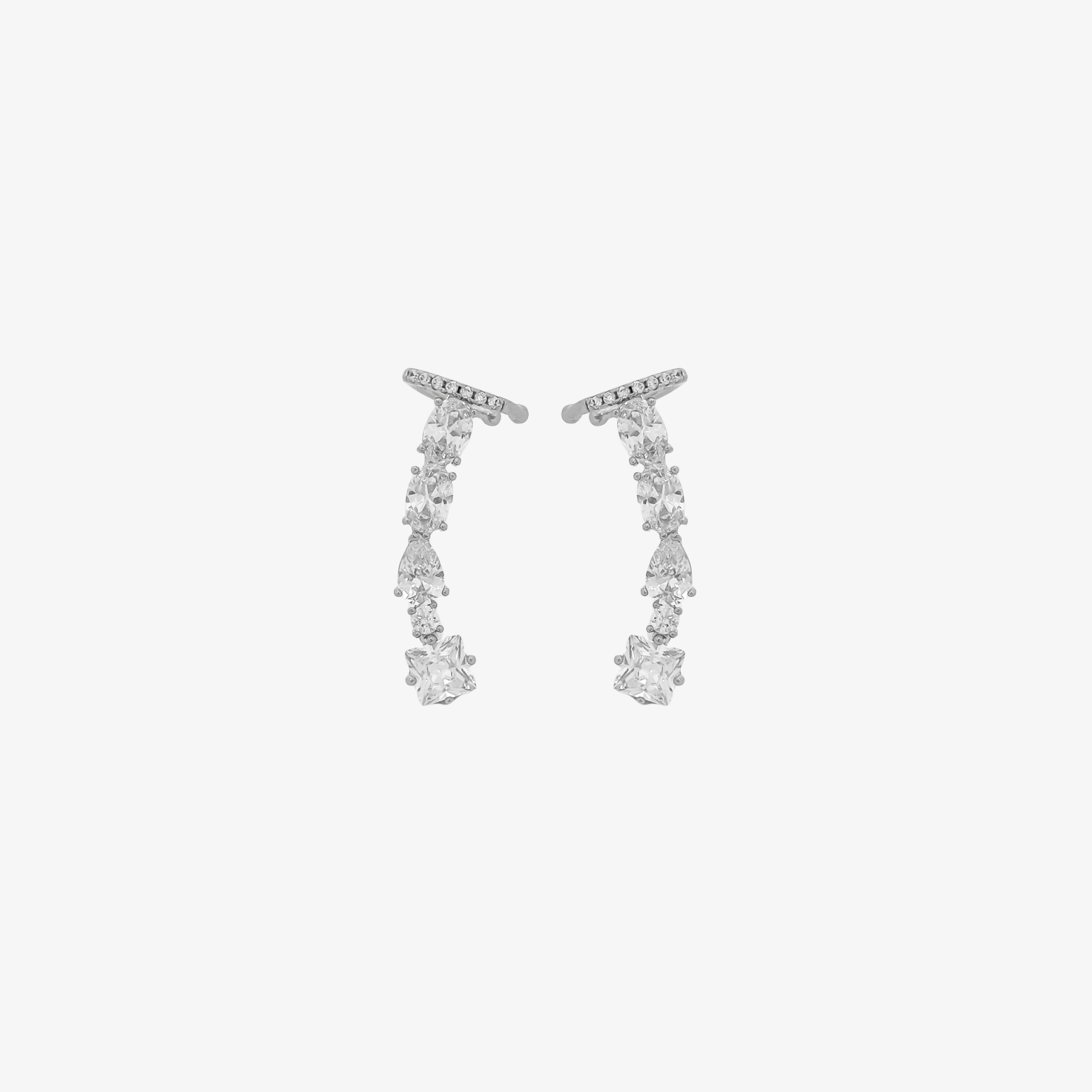 Party Cuts Ear Cuff [Silver]