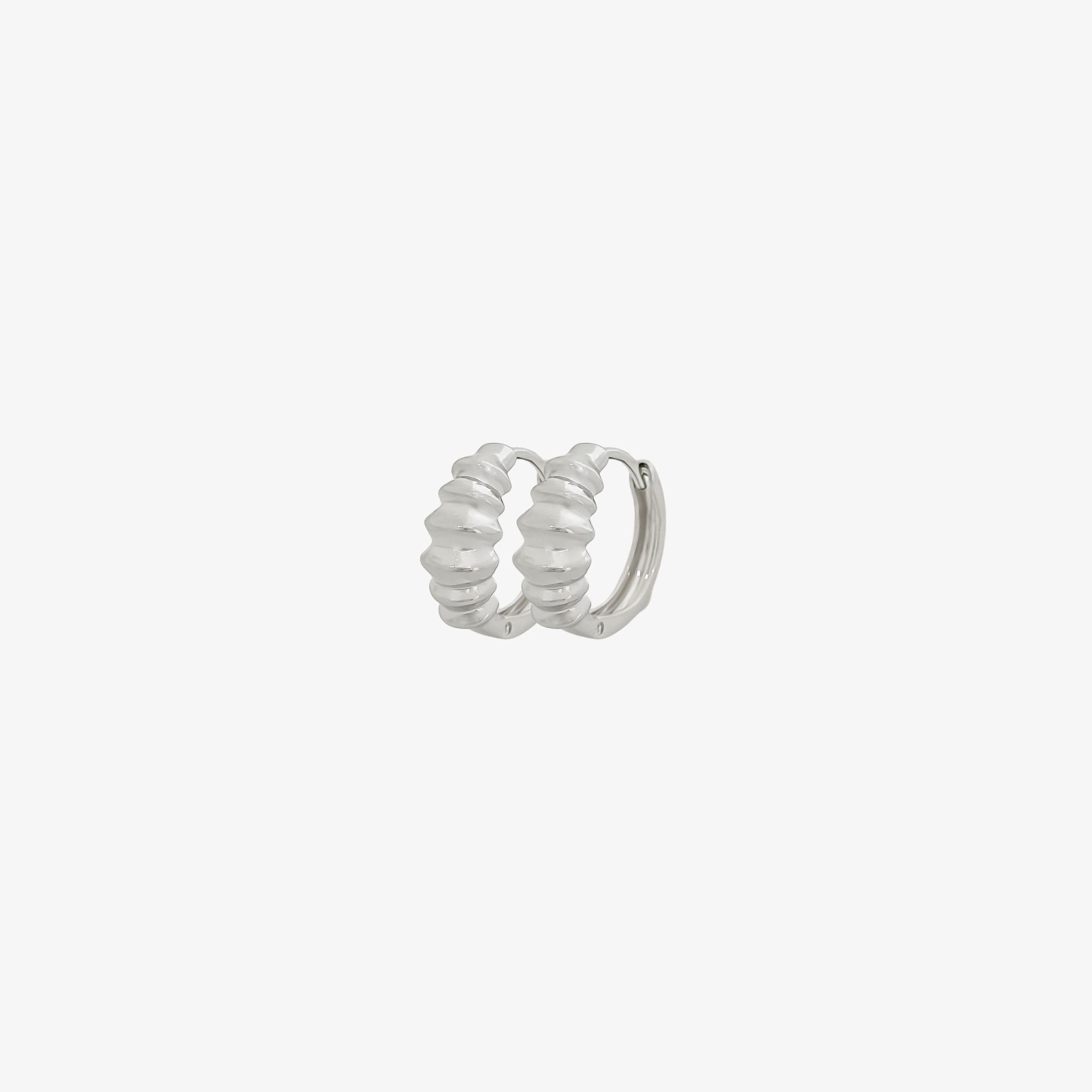 Brindle Hoops [Silver]