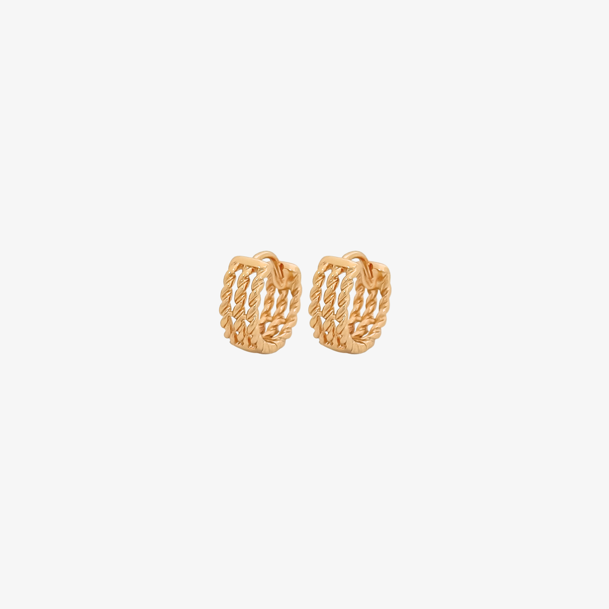 Triple Twisted Hoops