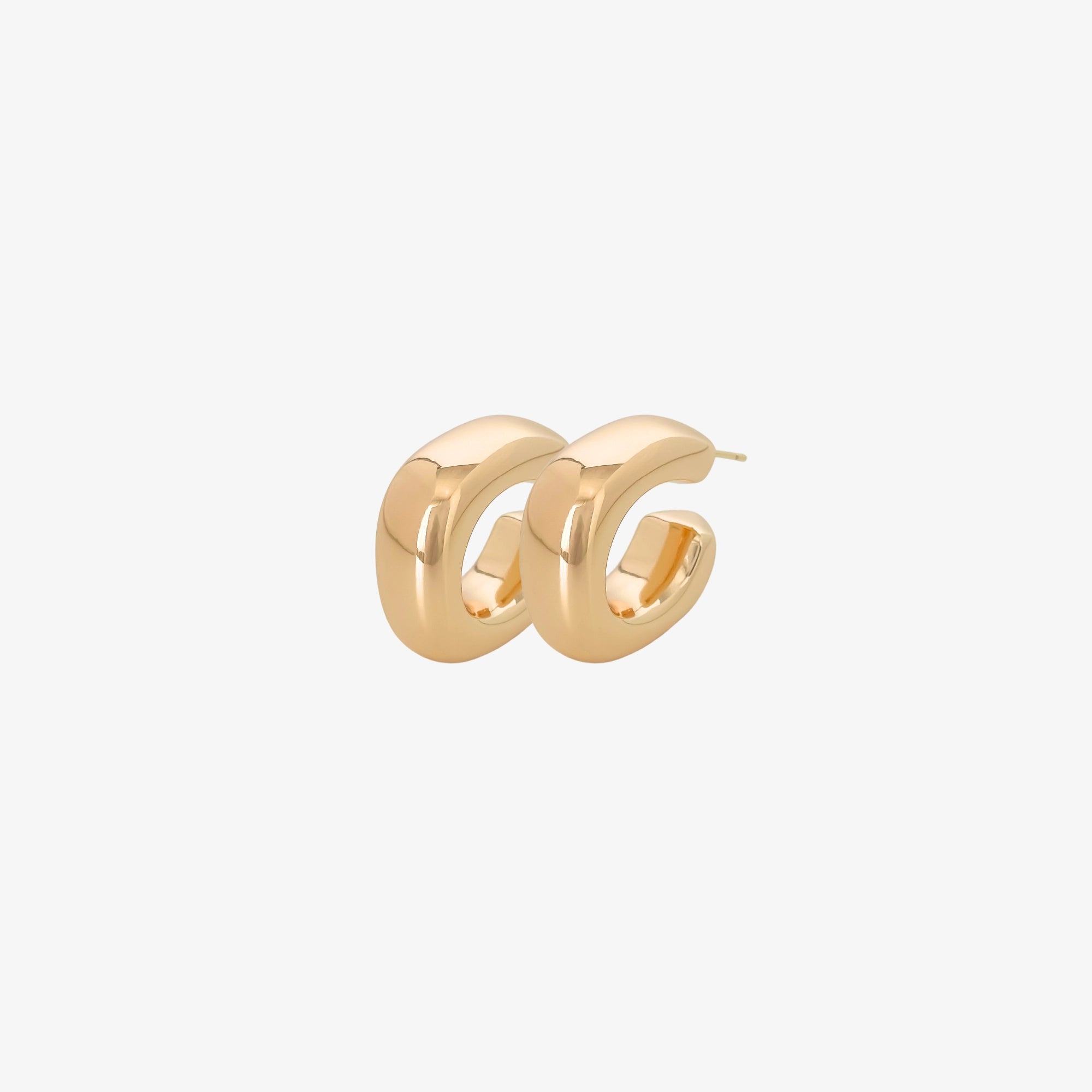 Chubby Square Hoops