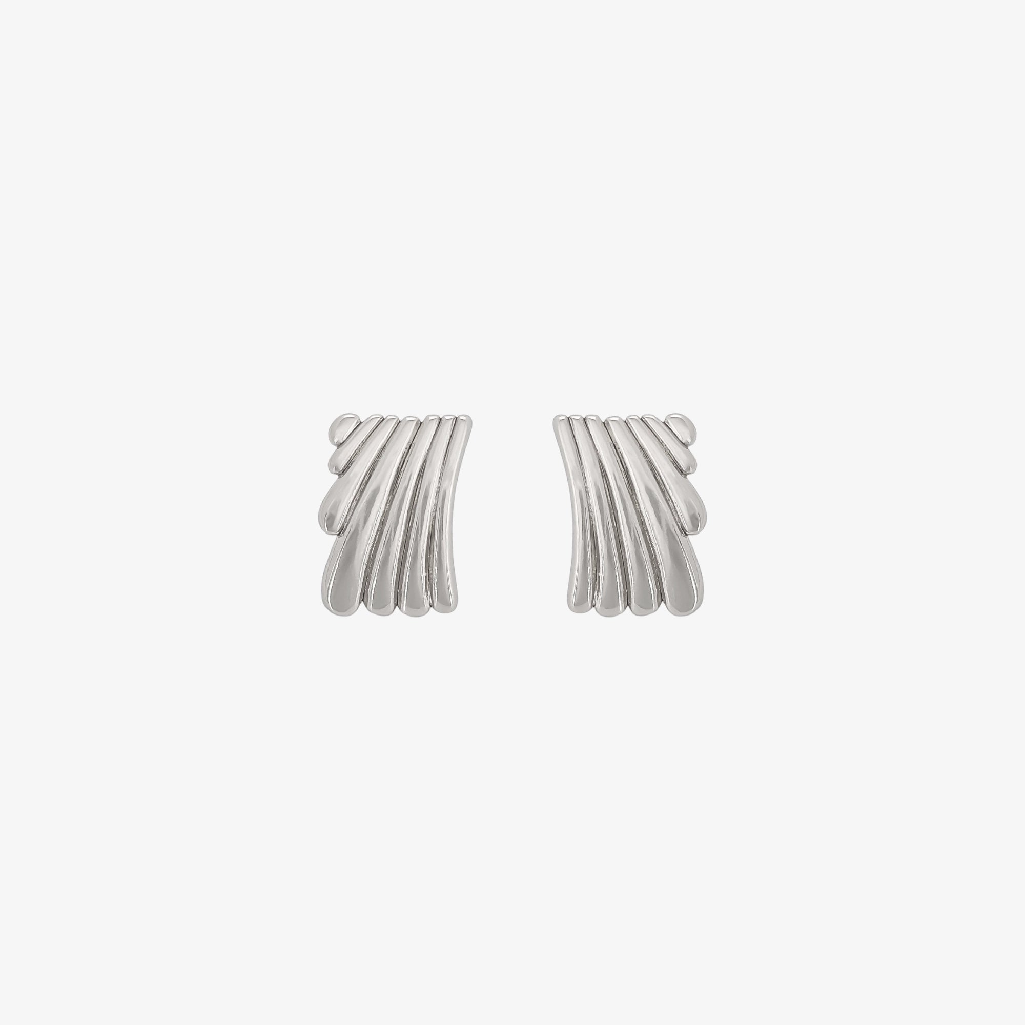 Celine Studs [Silver]