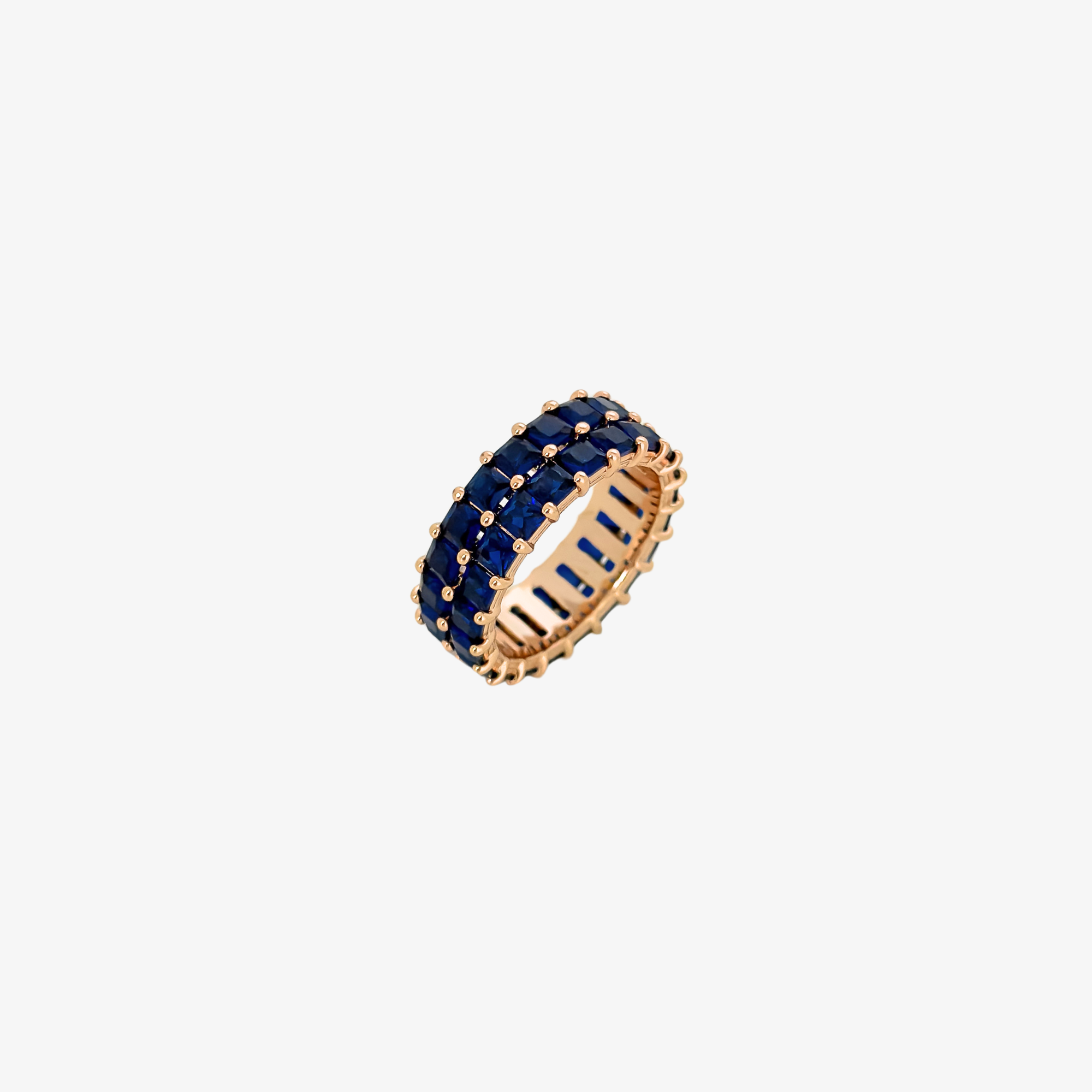 Sapphire Double Band