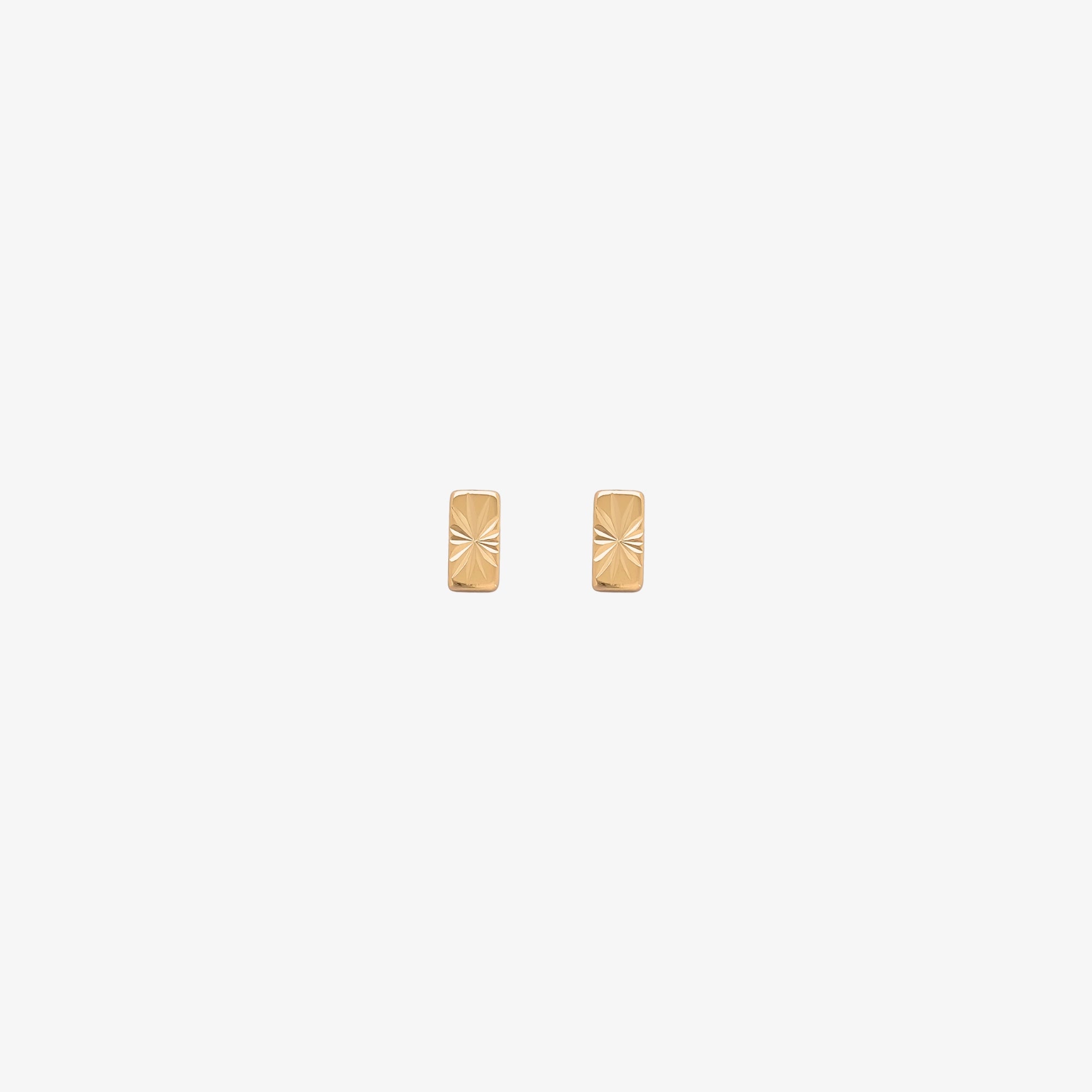 Golden Bar Studs