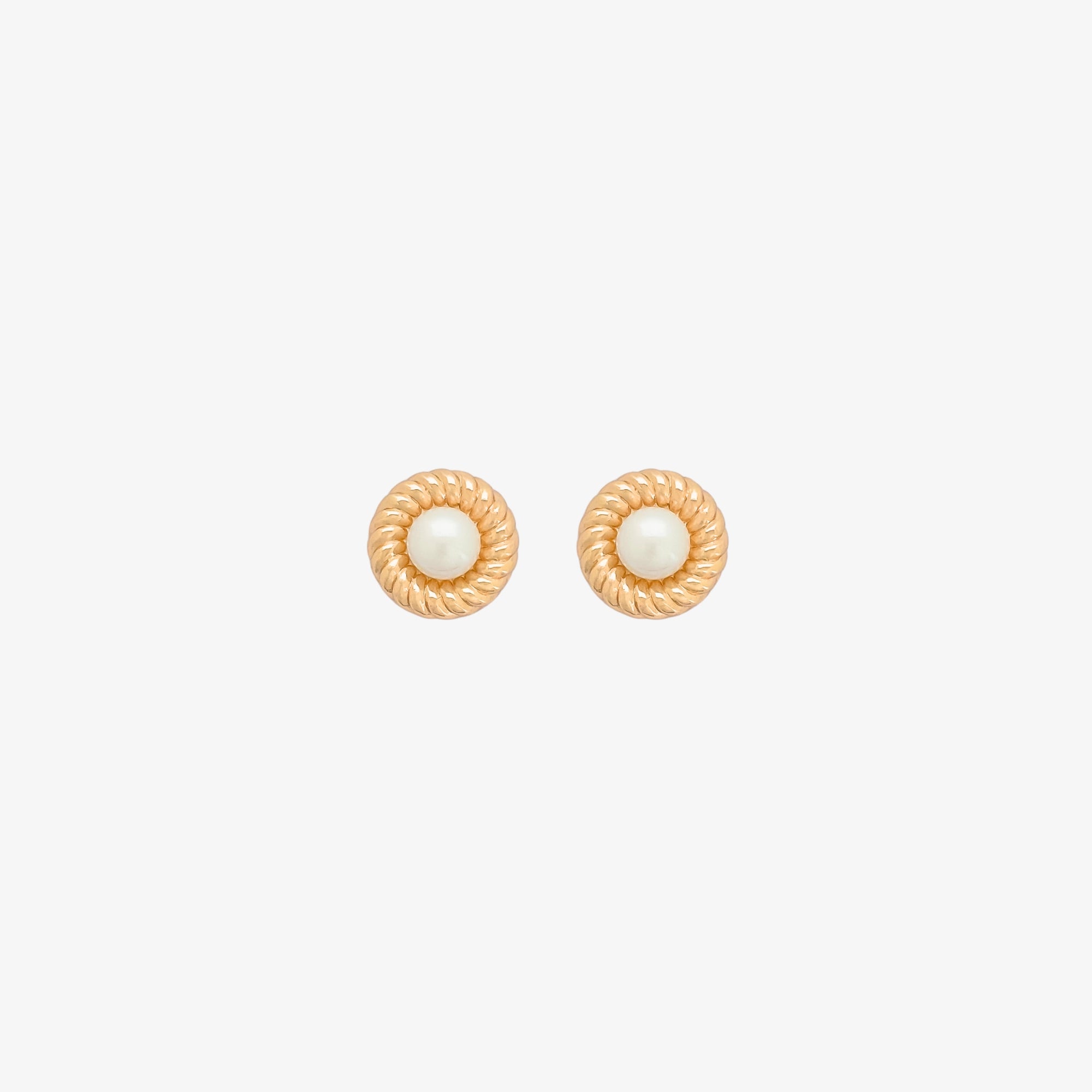 Vintage Pearl Studs