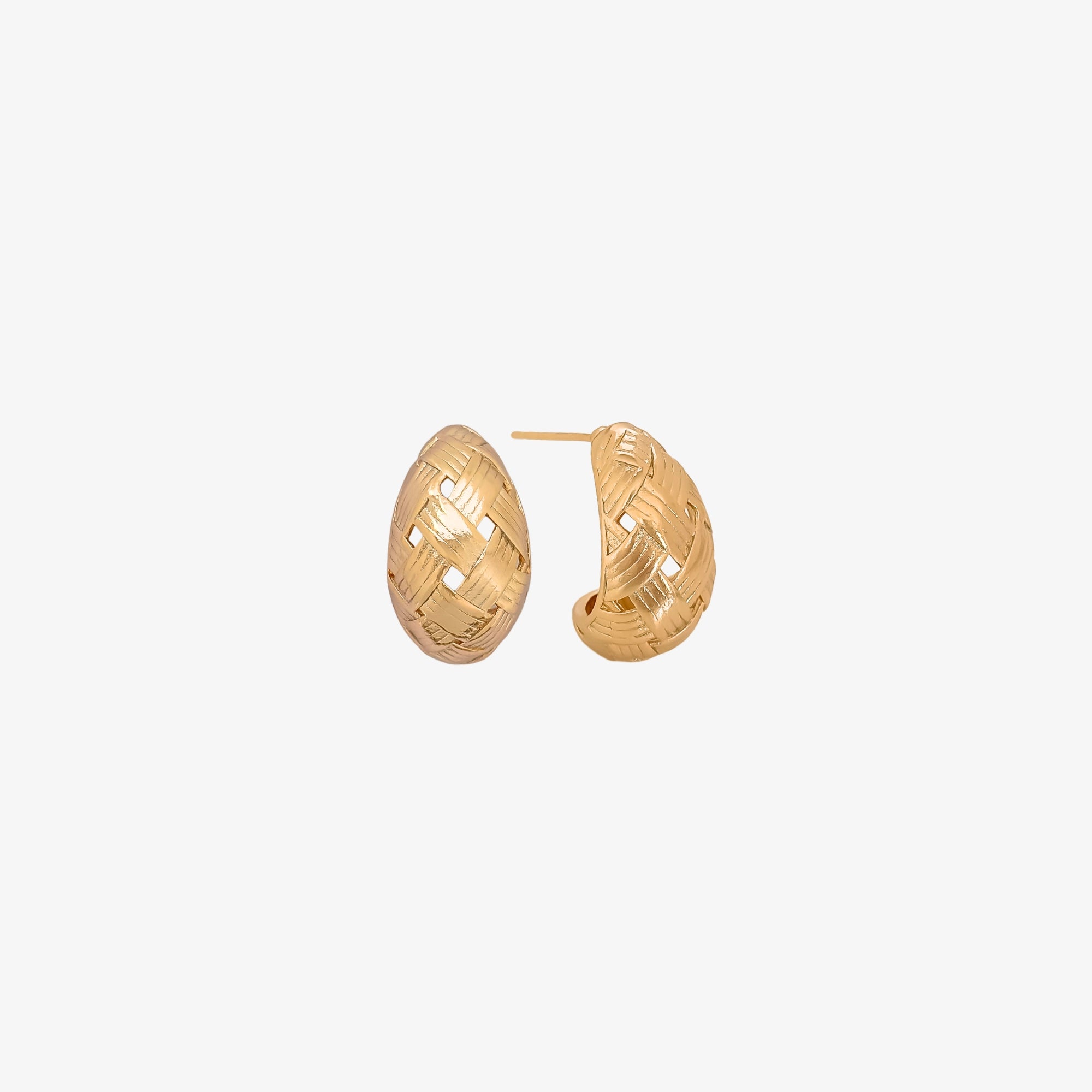 Woven Drop Studs