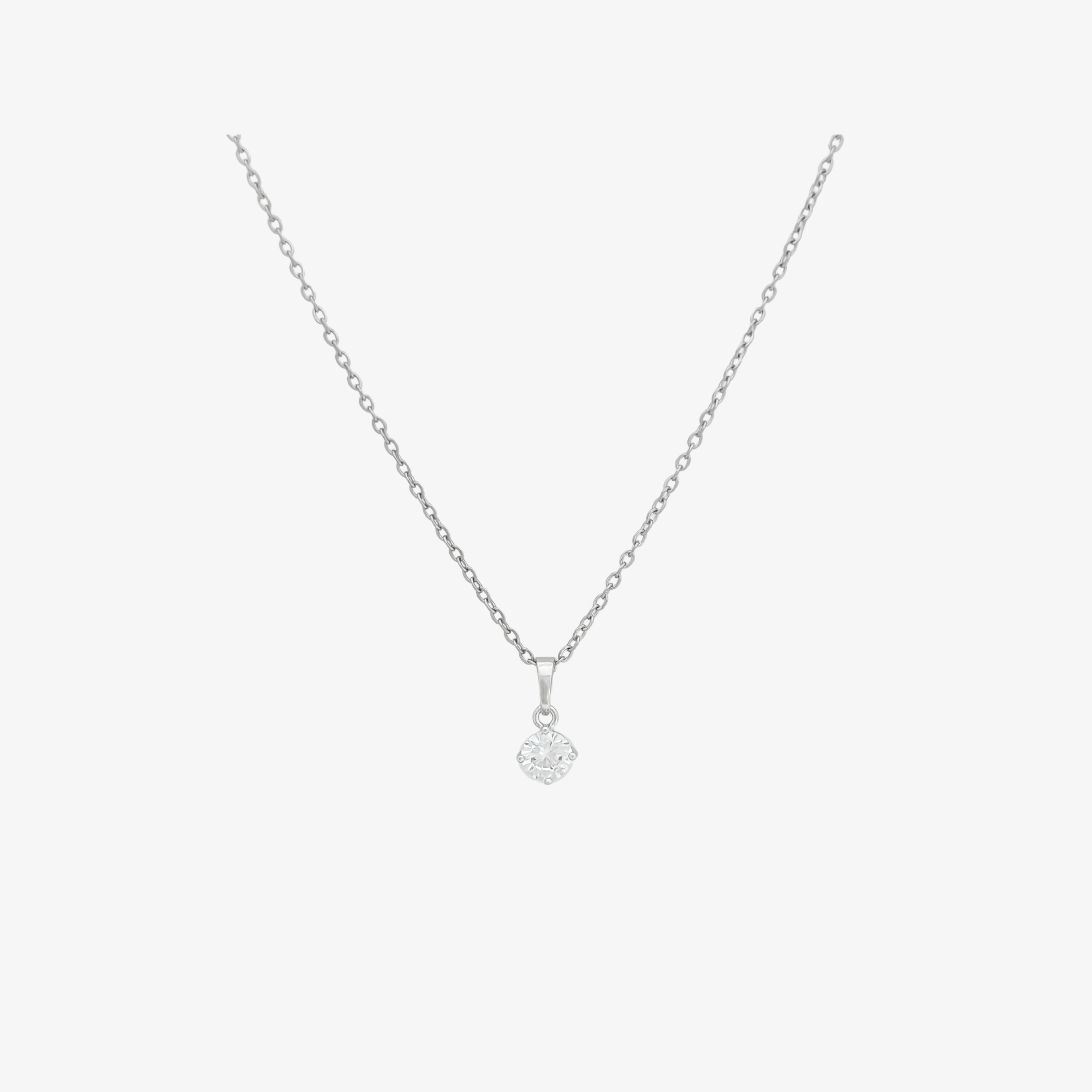 Diamond Necklace [Silver]