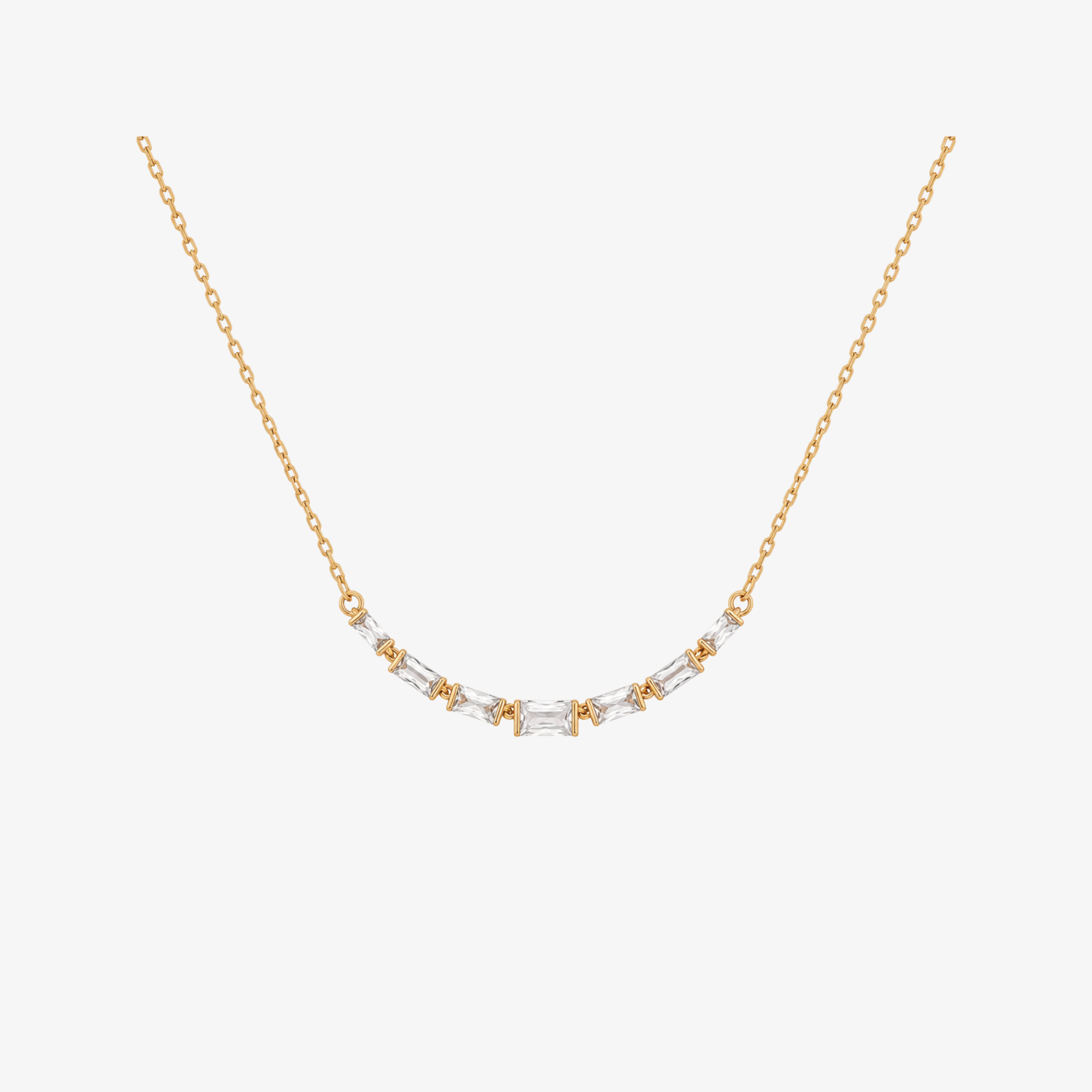 Crystal Line Necklace