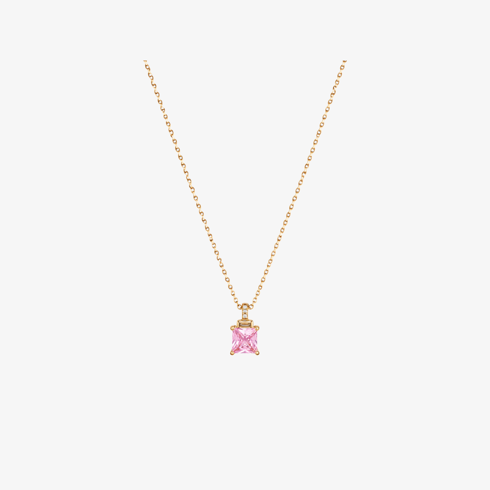 Pink Carat Necklace