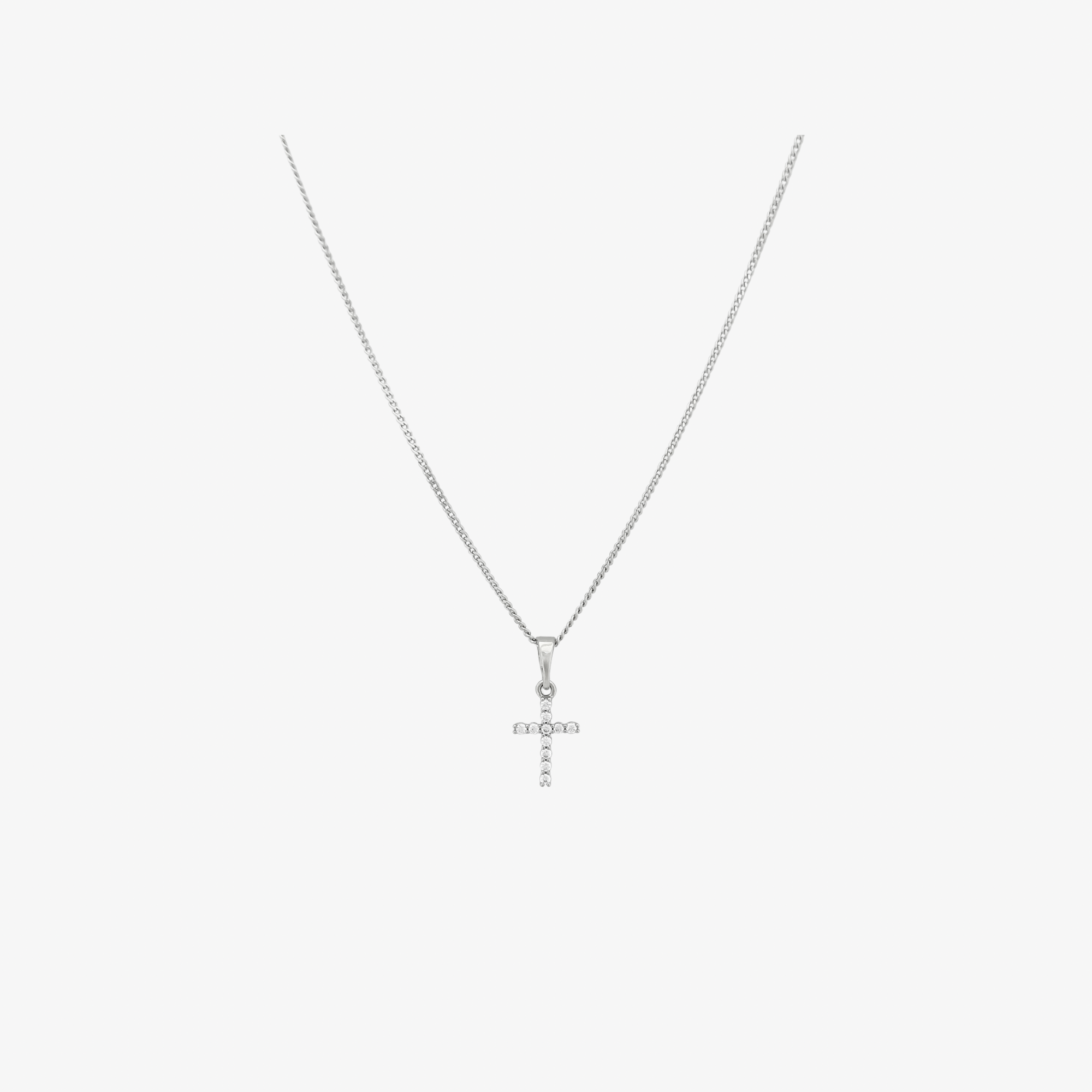 Tiny Saint Necklace [Silver]