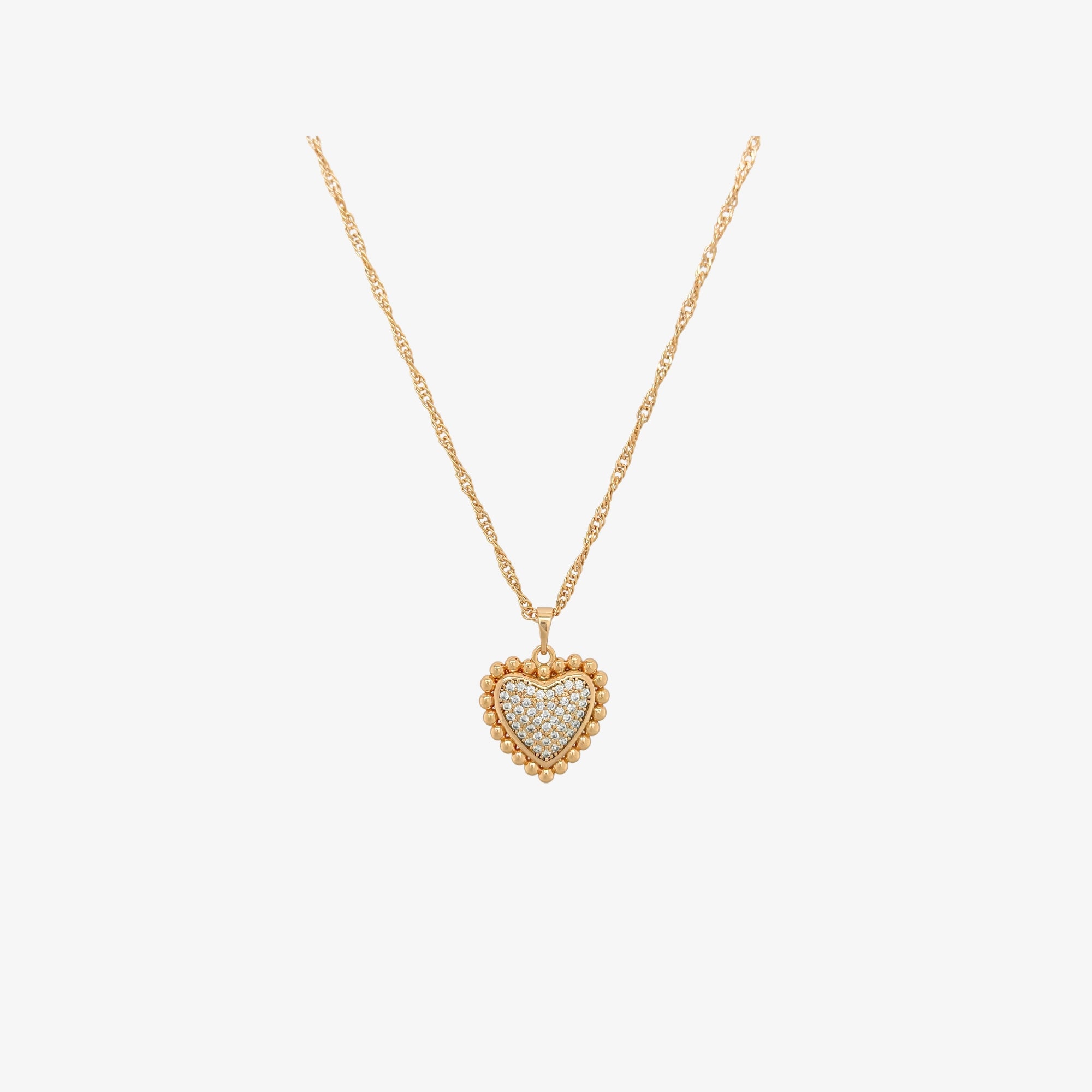 Rococo Heart Necklace