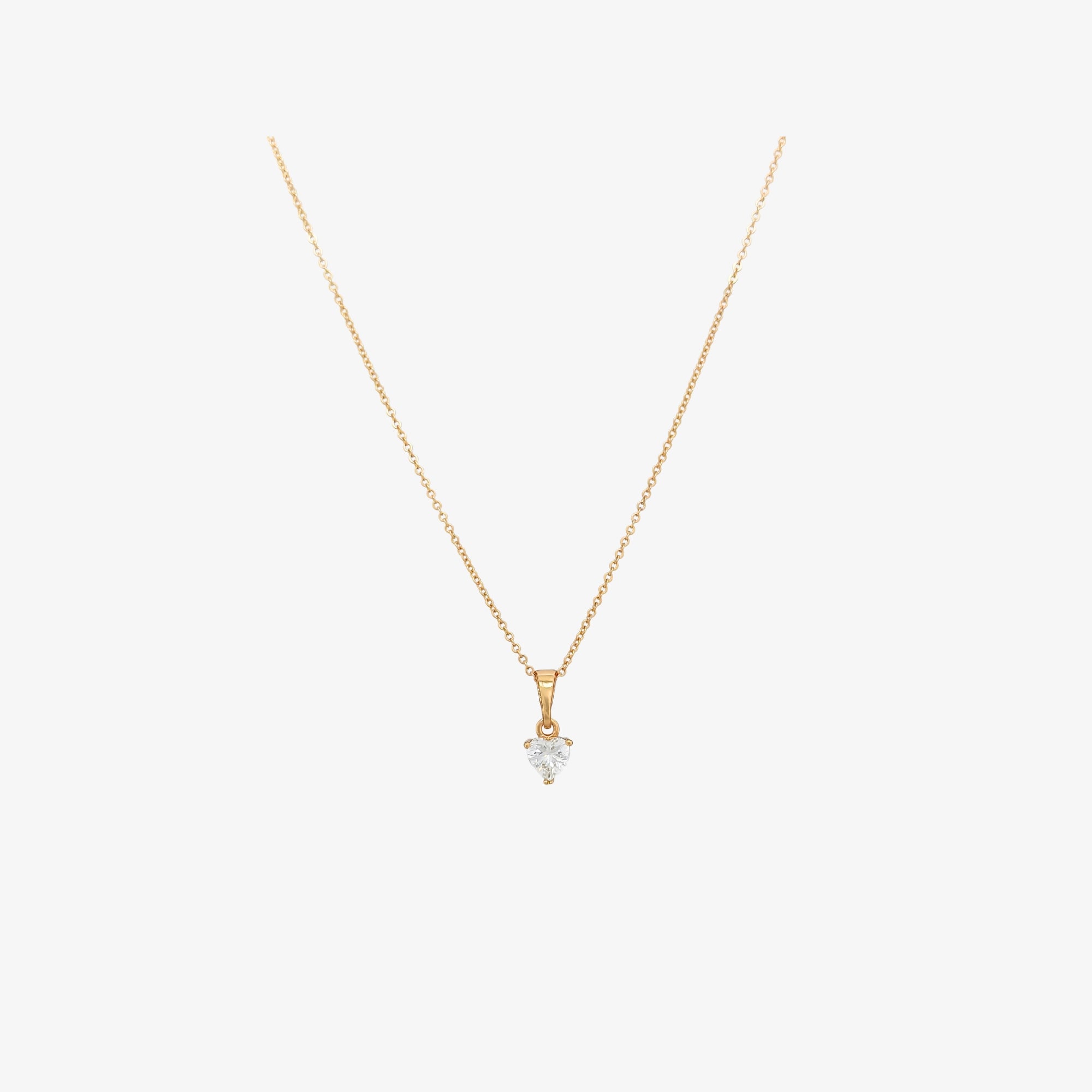 Diamond Heart Necklace