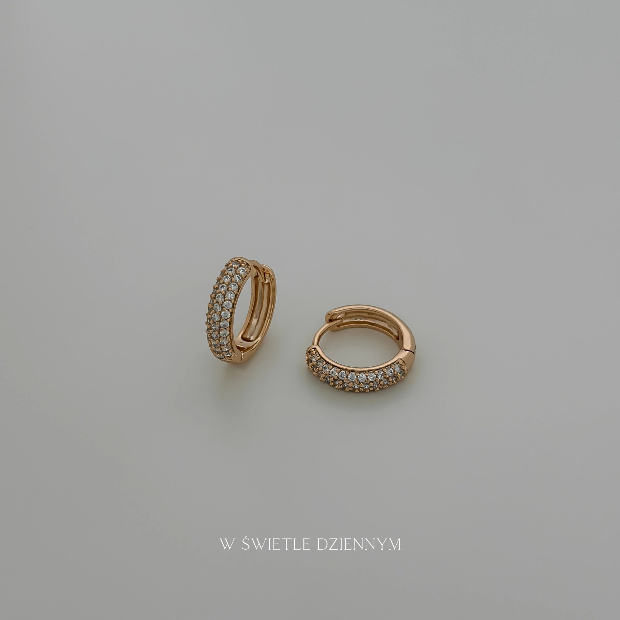 Pave 15MM Hoops