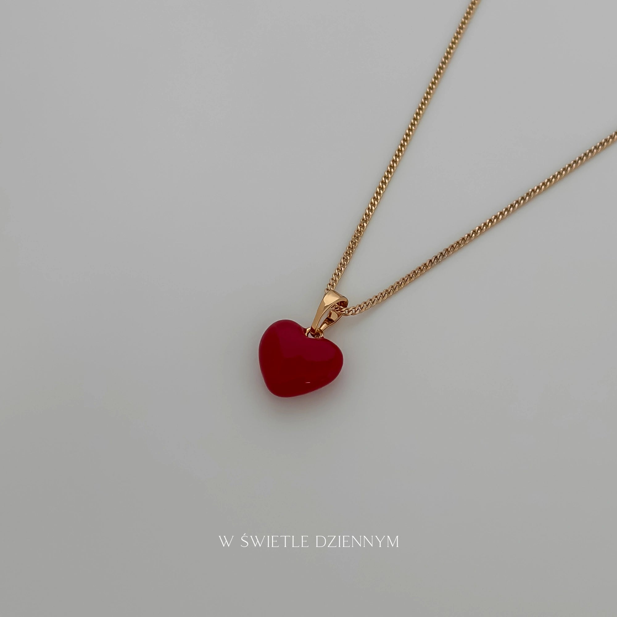 Scarlet Heart Necklace
