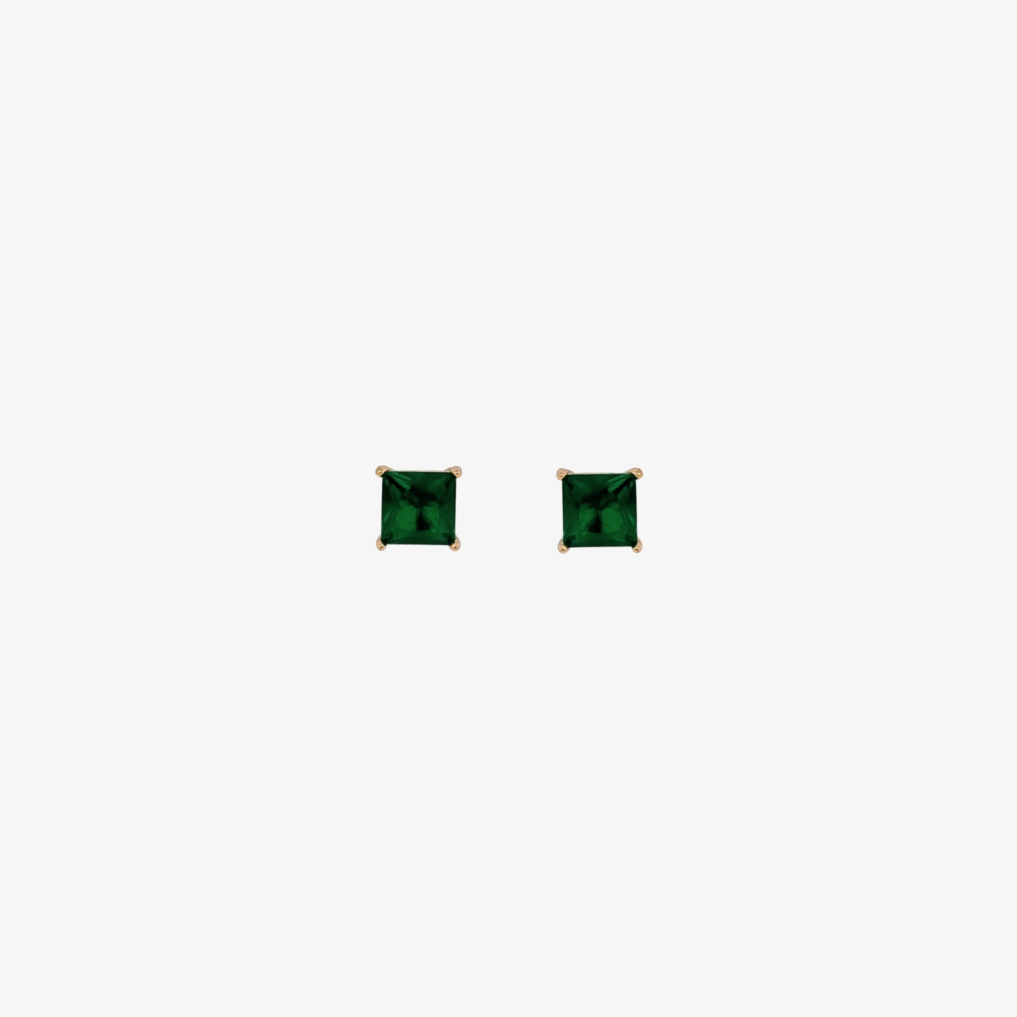 Emerald Carat Studs